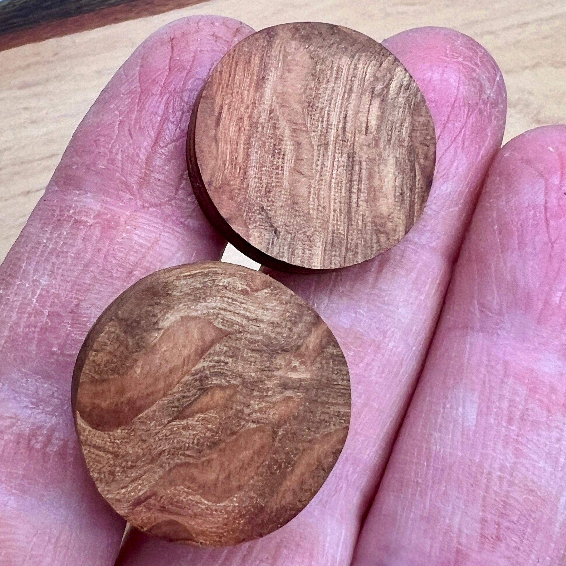 Unique Wooden Cufflinks - Handcrafted from Recycled Timber | Wedding Cufflinks