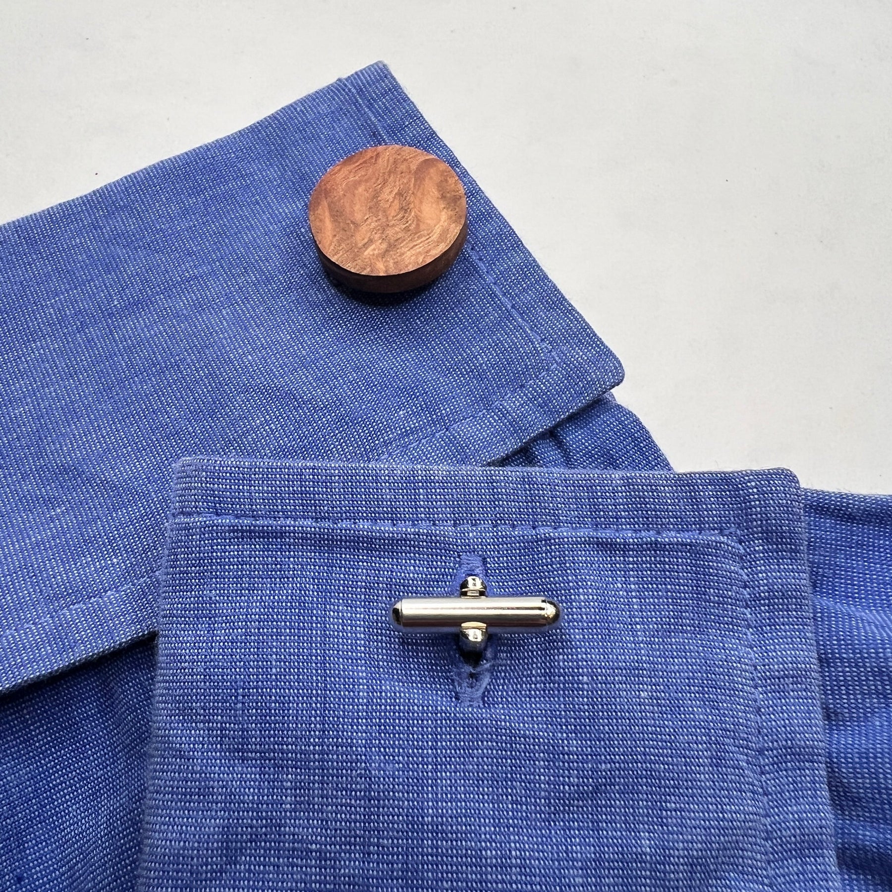 Unique Wooden Cufflinks - Handcrafted from Recycled Timber | Wedding Cufflinks