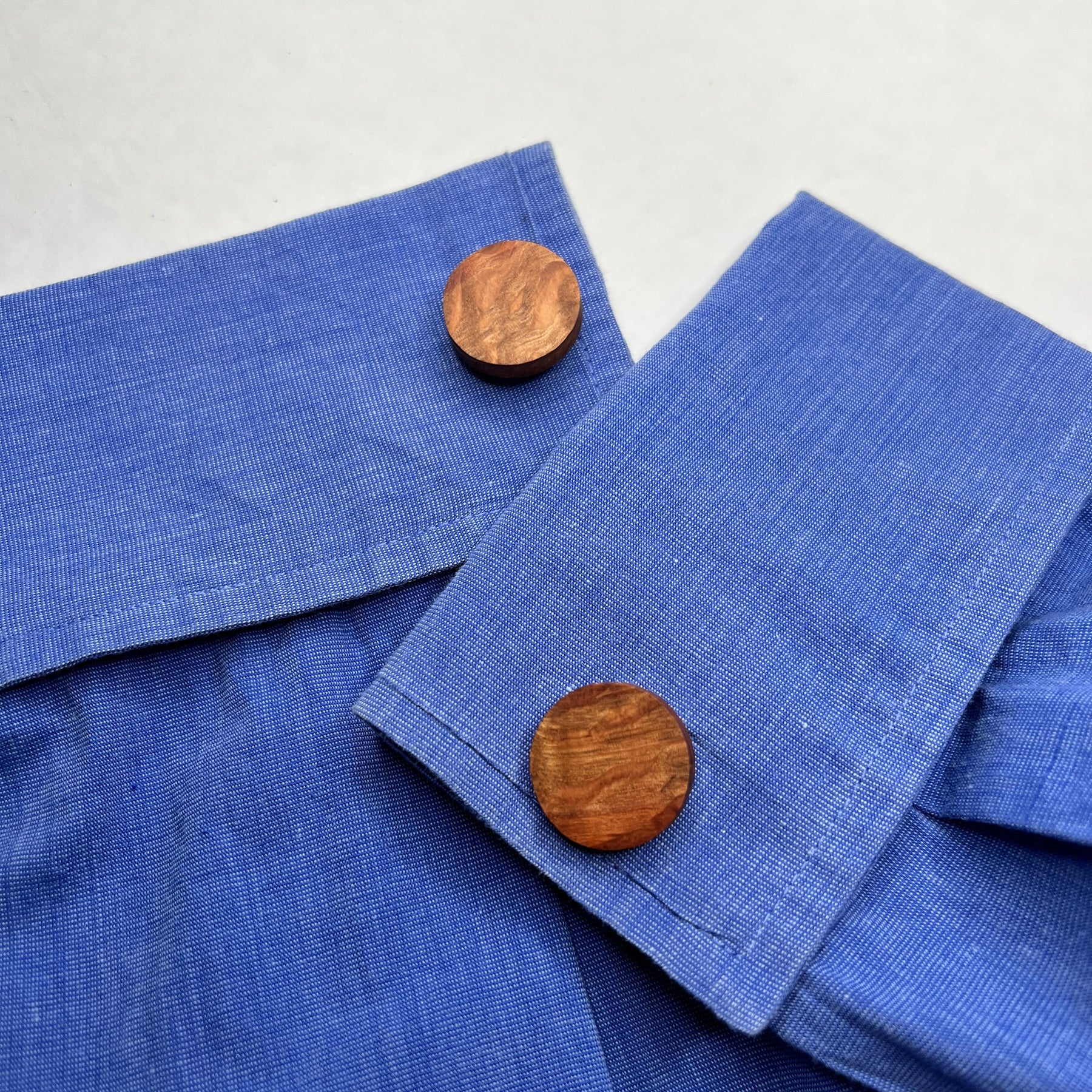 Unique Wooden Cufflinks - Handcrafted from Recycled Timber | Wedding Cufflinks