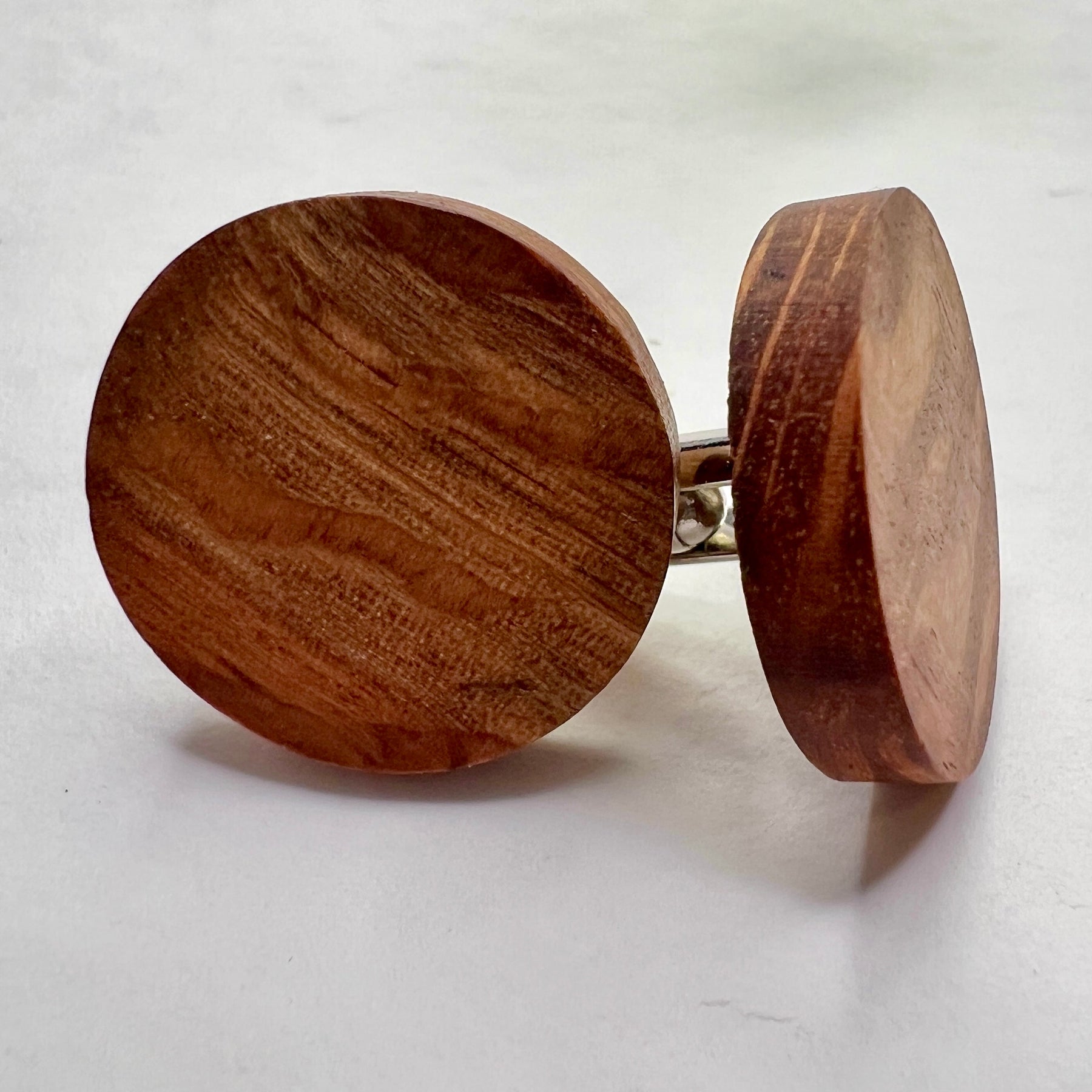 Unique Wooden Cufflinks - Handcrafted from Recycled Timber | Wedding Cufflinks