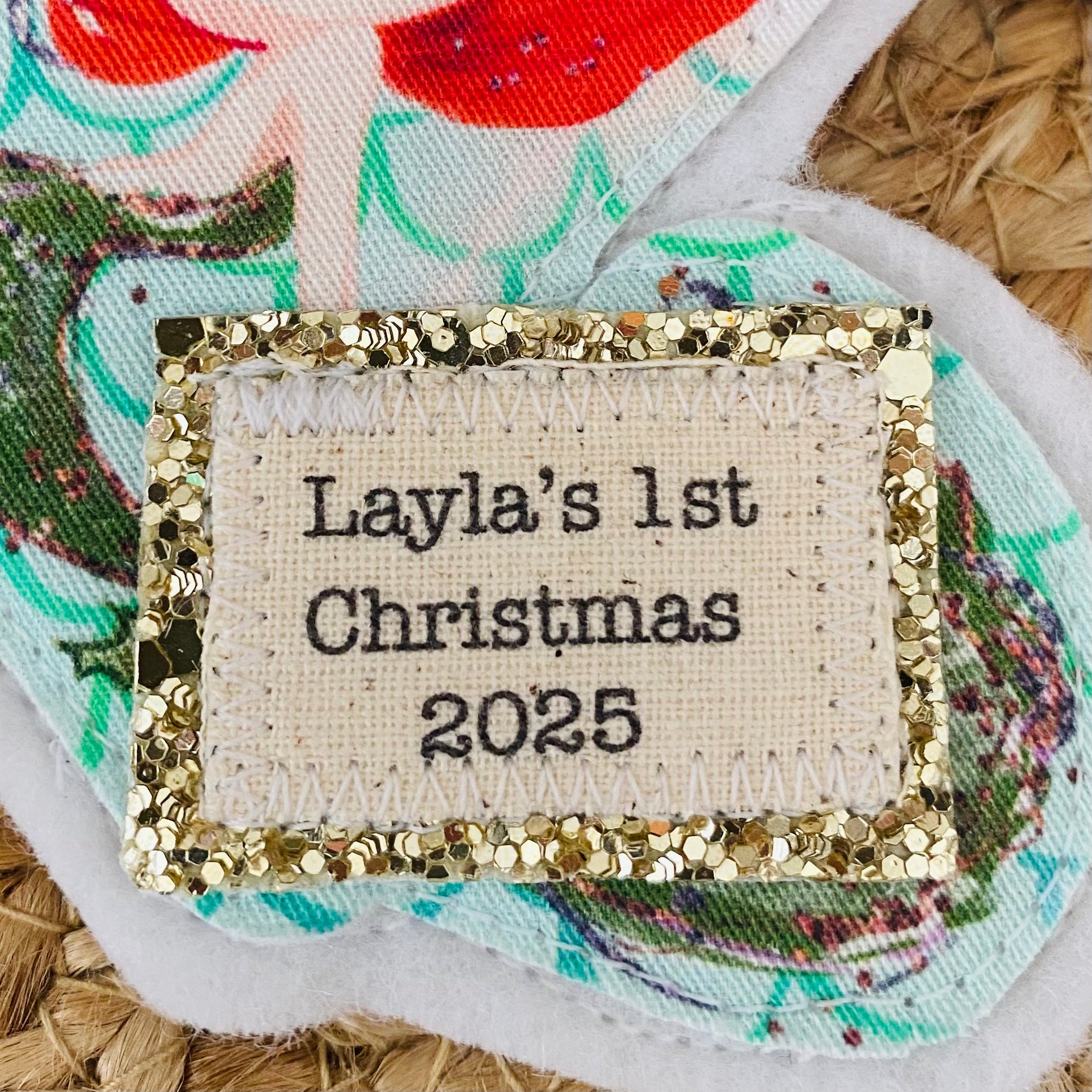 Mermaid Christmas Decoration - personalised