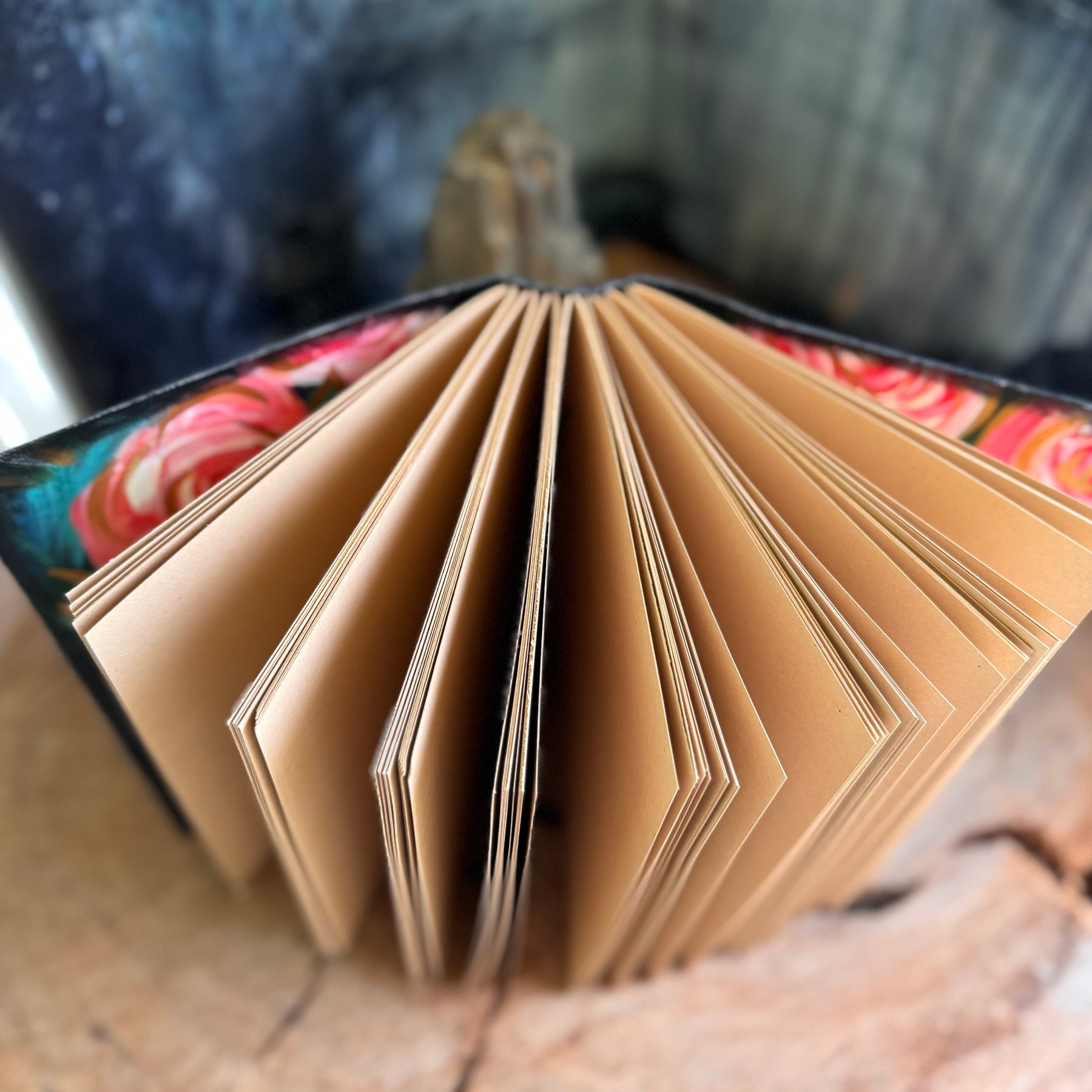 Weaver's Knot Black Designer Leather Journal