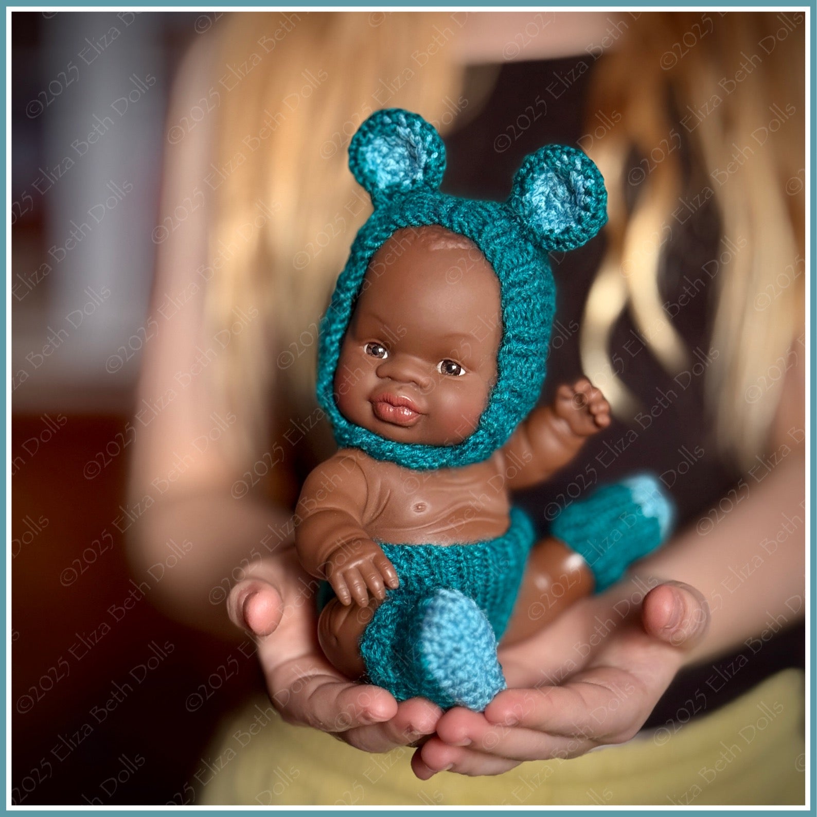 21cm Doll Outfit - Teddy Bear
