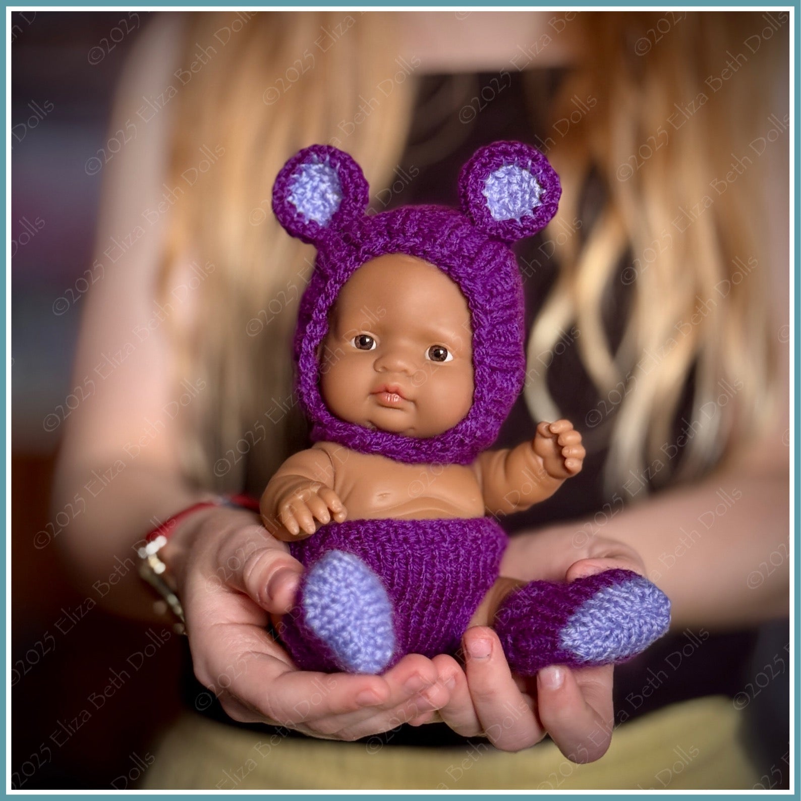 21cm Doll Outfit - Teddy Bear
