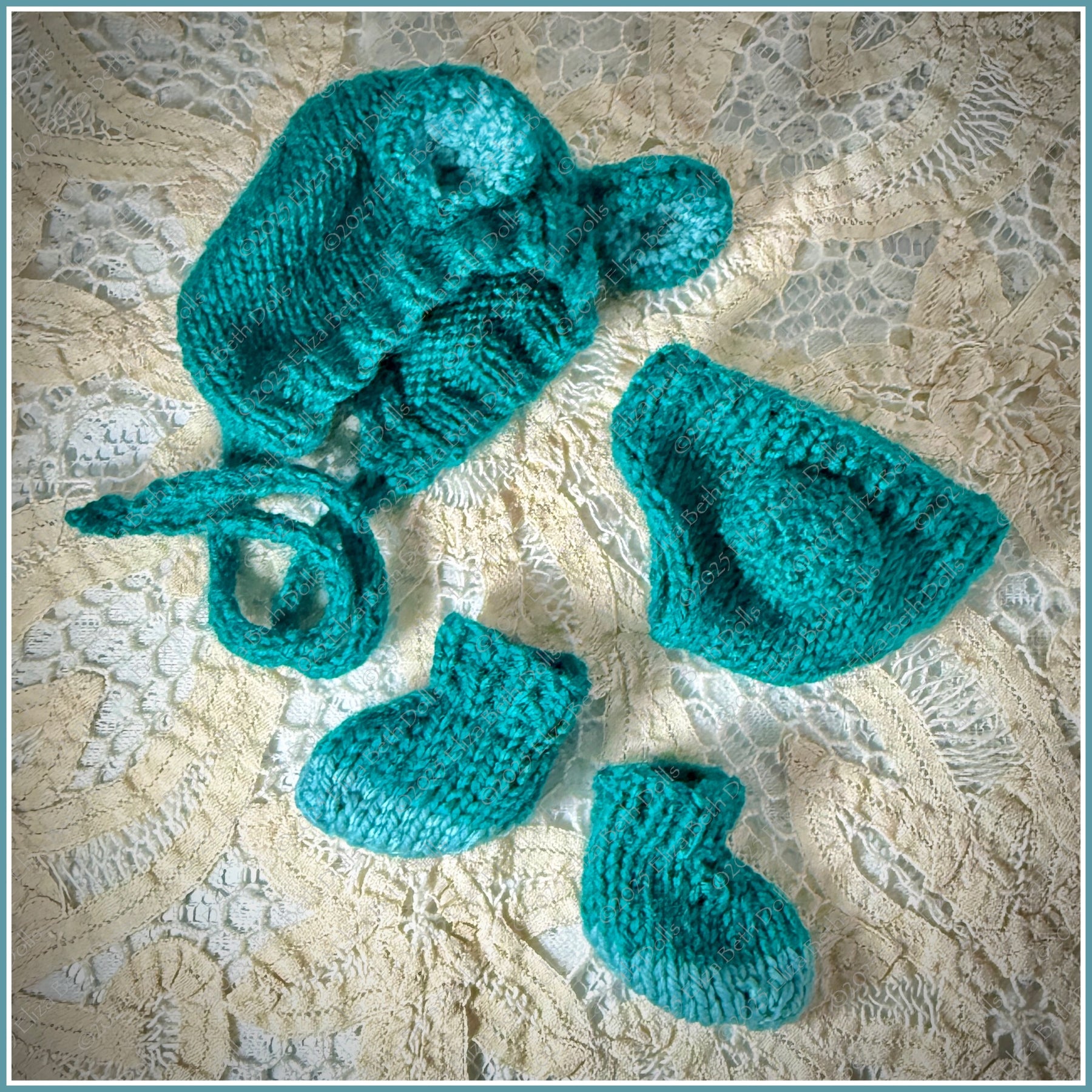 21cm Doll Outfit - Teddy Bear