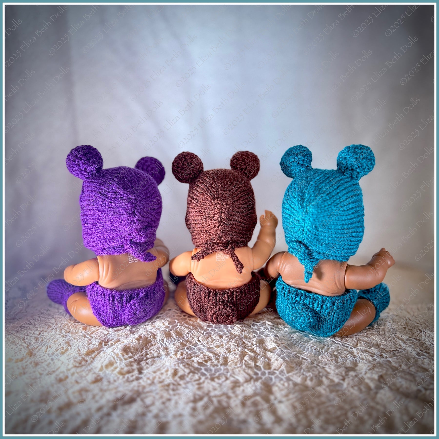 21cm Doll Outfit - Teddy Bear