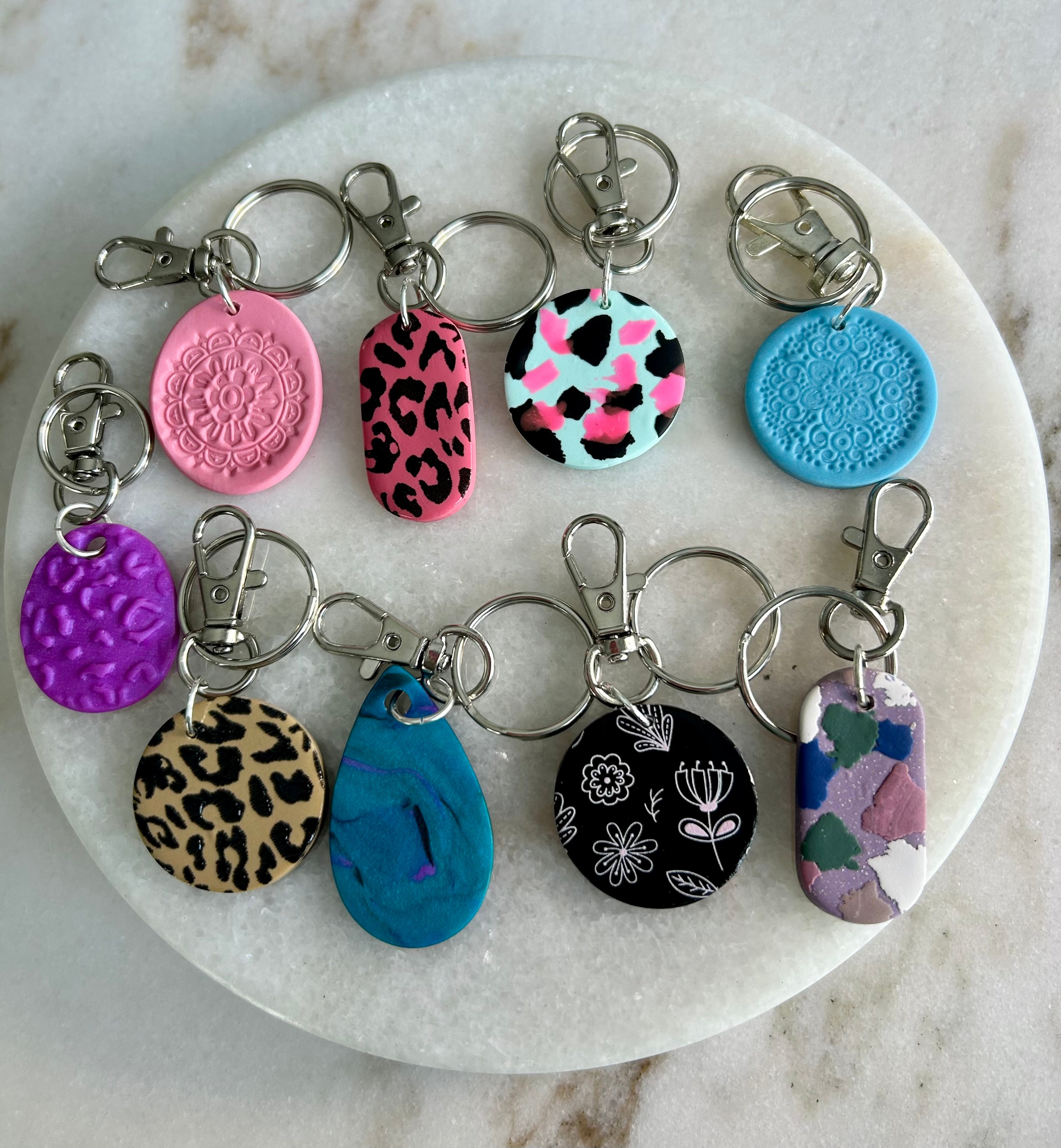 Polymer Clay Keyrings