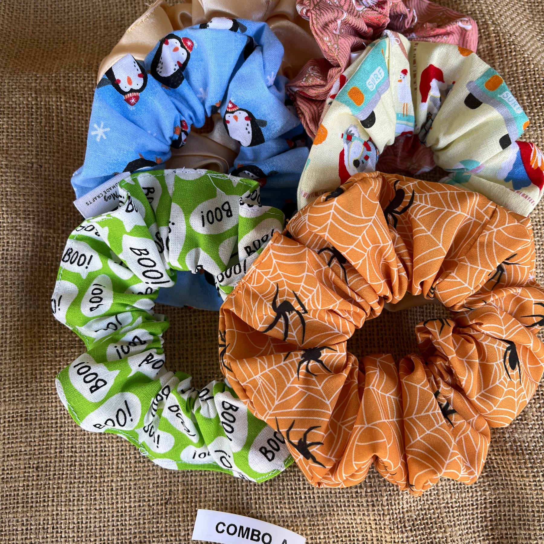 Handmade Scrunchie Combo | Halloween | Christmas | everyday
