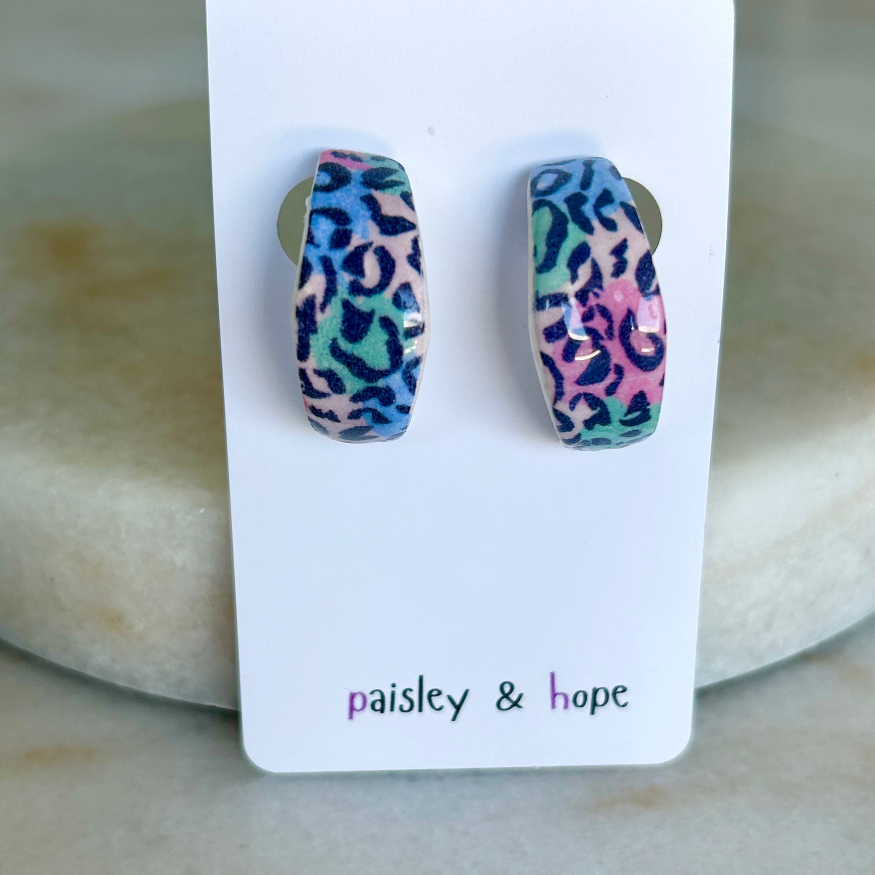 Polymer Clay Huggie - Choose Design