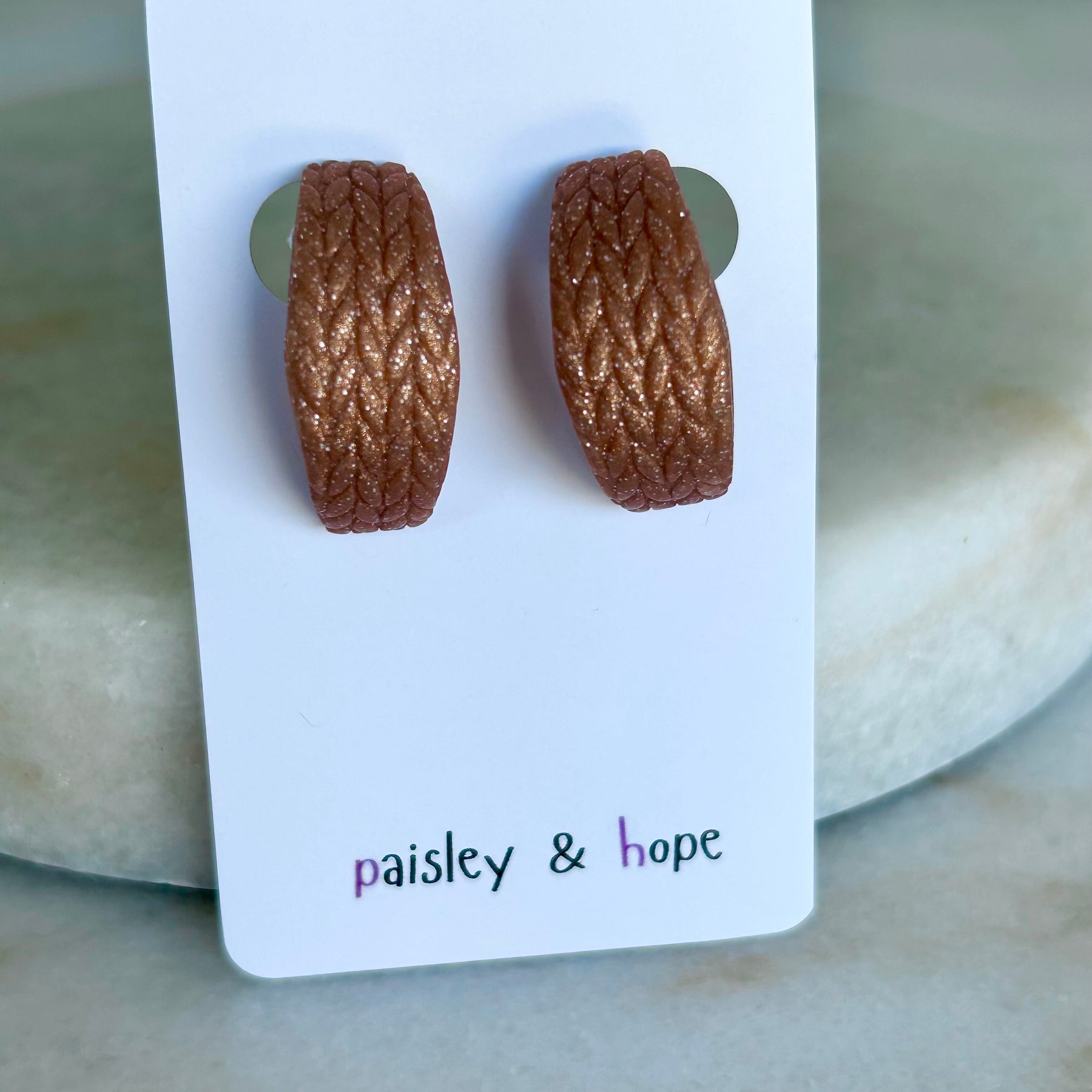 Polymer Clay Huggie - Choose Design