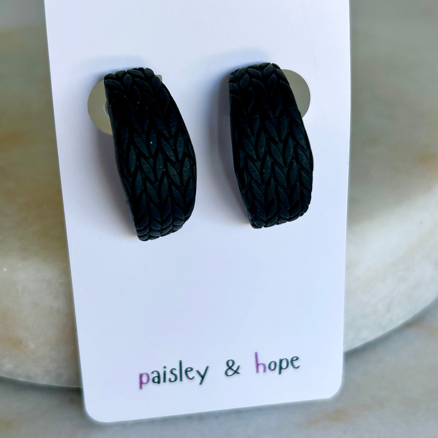 Polymer Clay Huggie - Choose Design