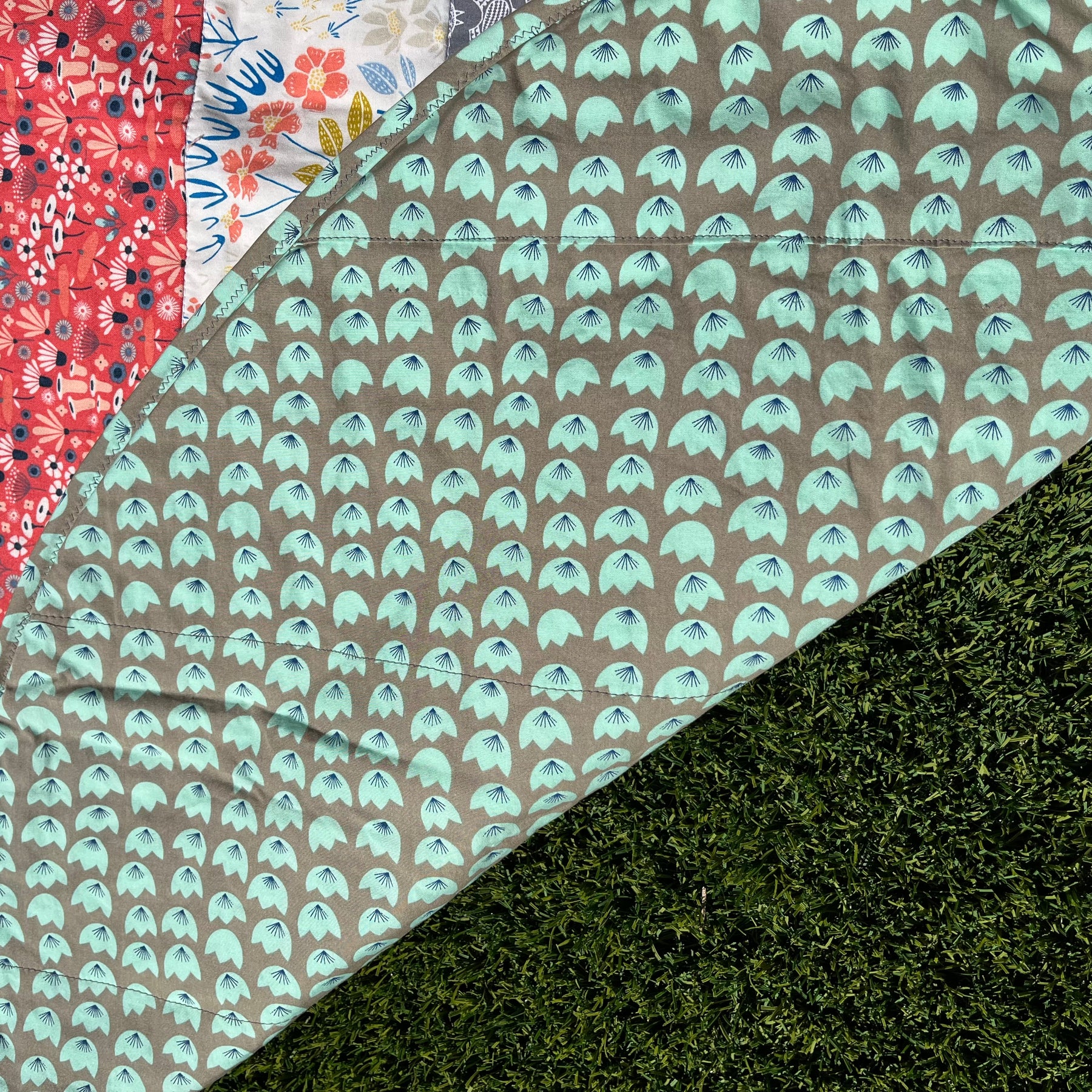 Organic Baby Play Mat | Reversible & Soft Tummy Time Mat Unique