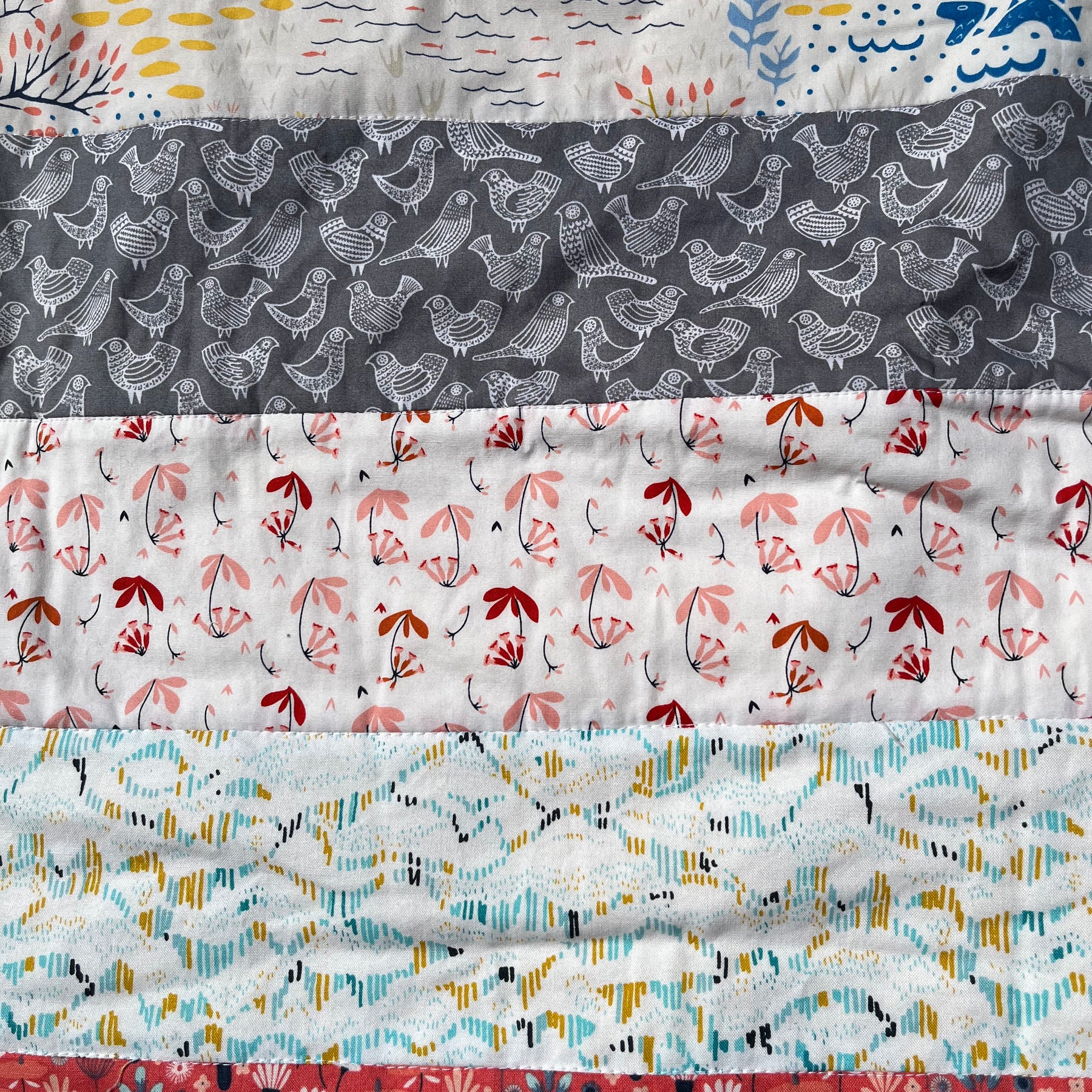 Organic Baby Play Mat | Reversible & Soft Tummy Time Mat Unique