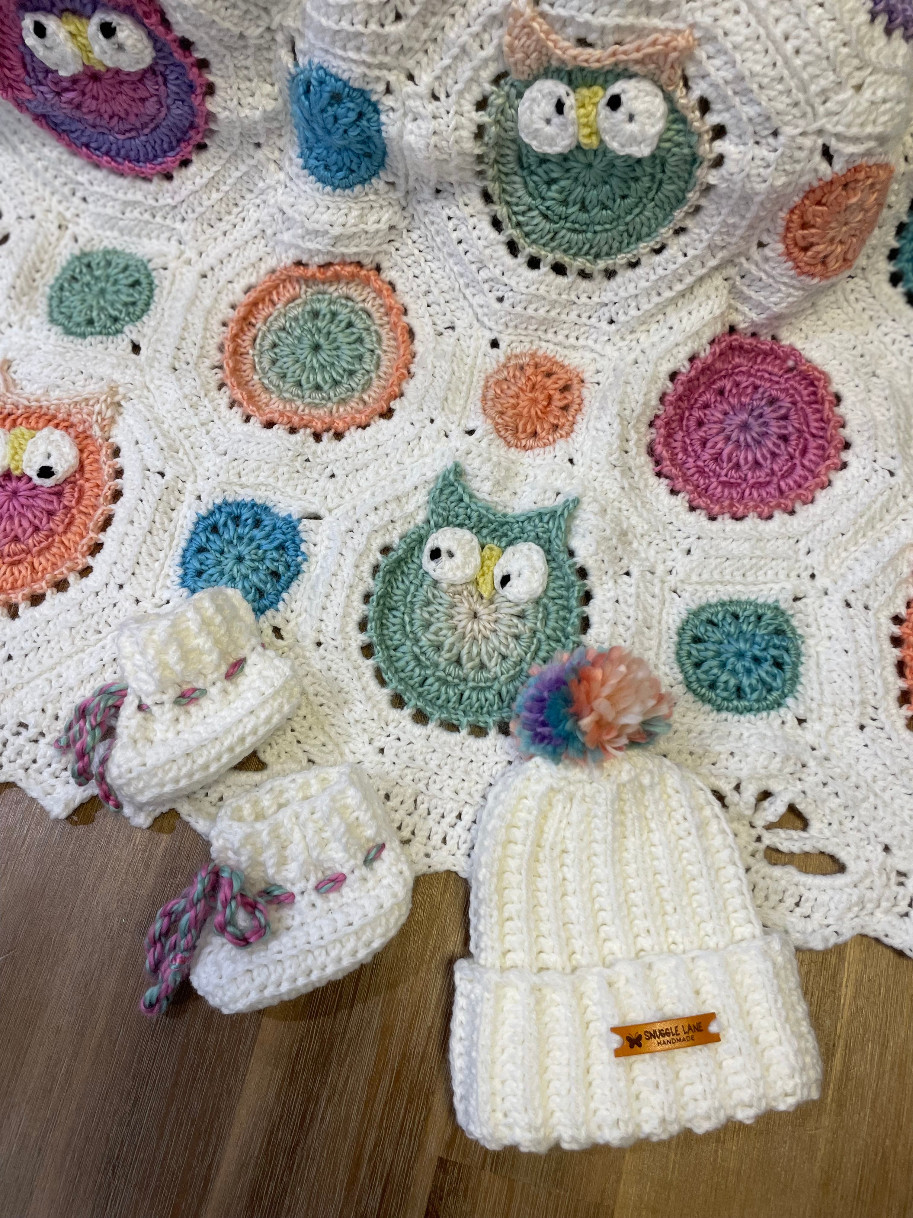 Owl Blankie set for Di