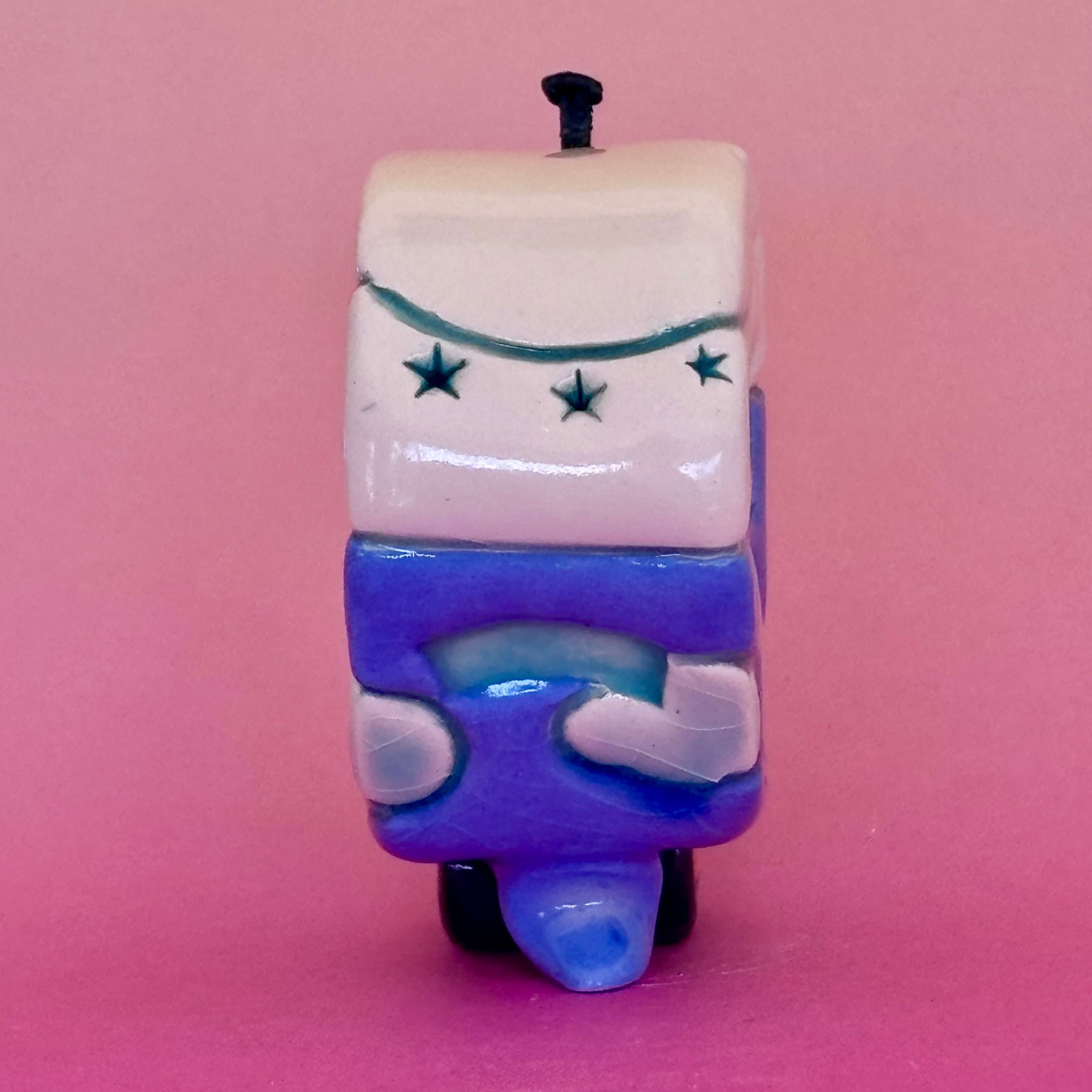 Small Retro Collectable Ceramic Caravan