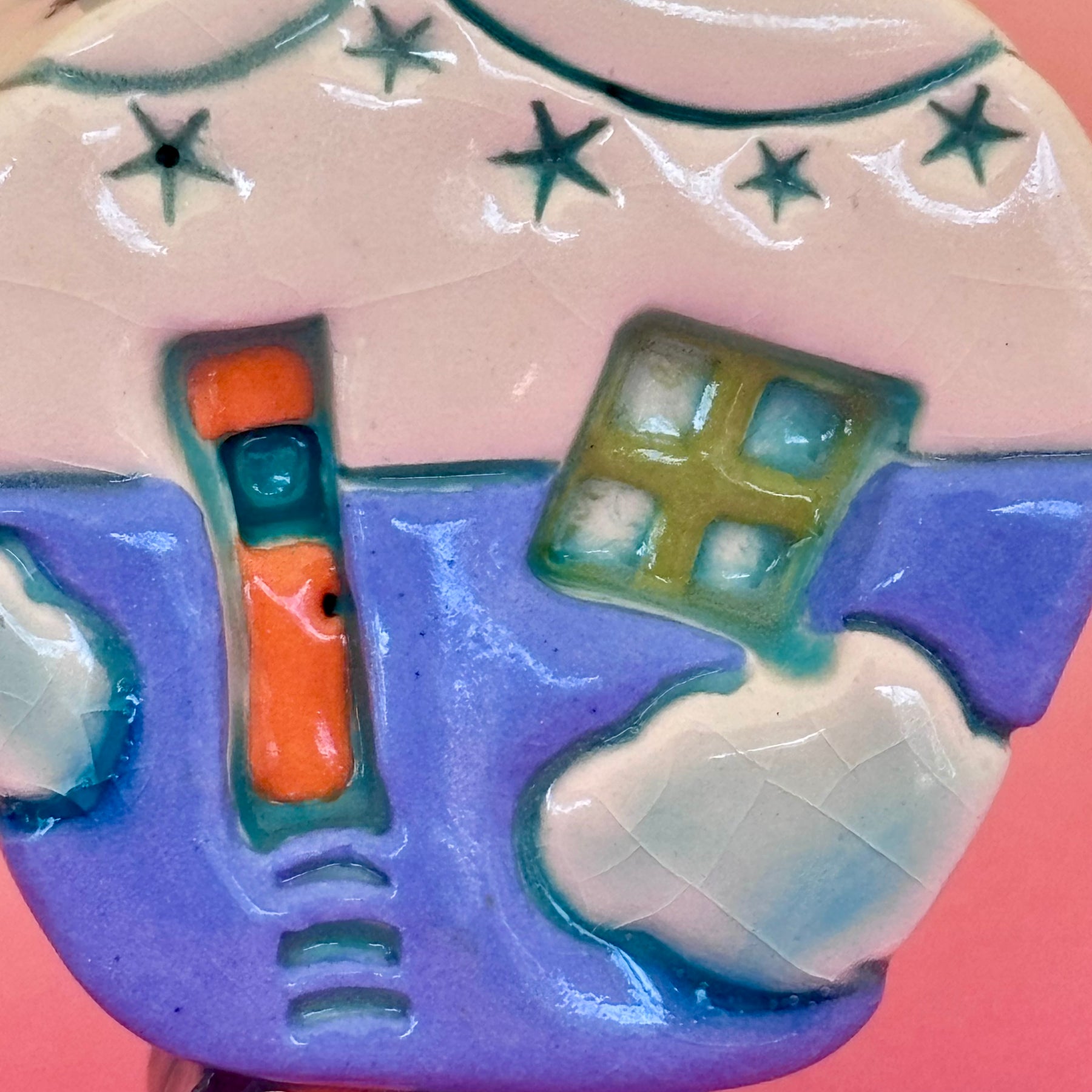 Small Retro Collectable Ceramic Caravan