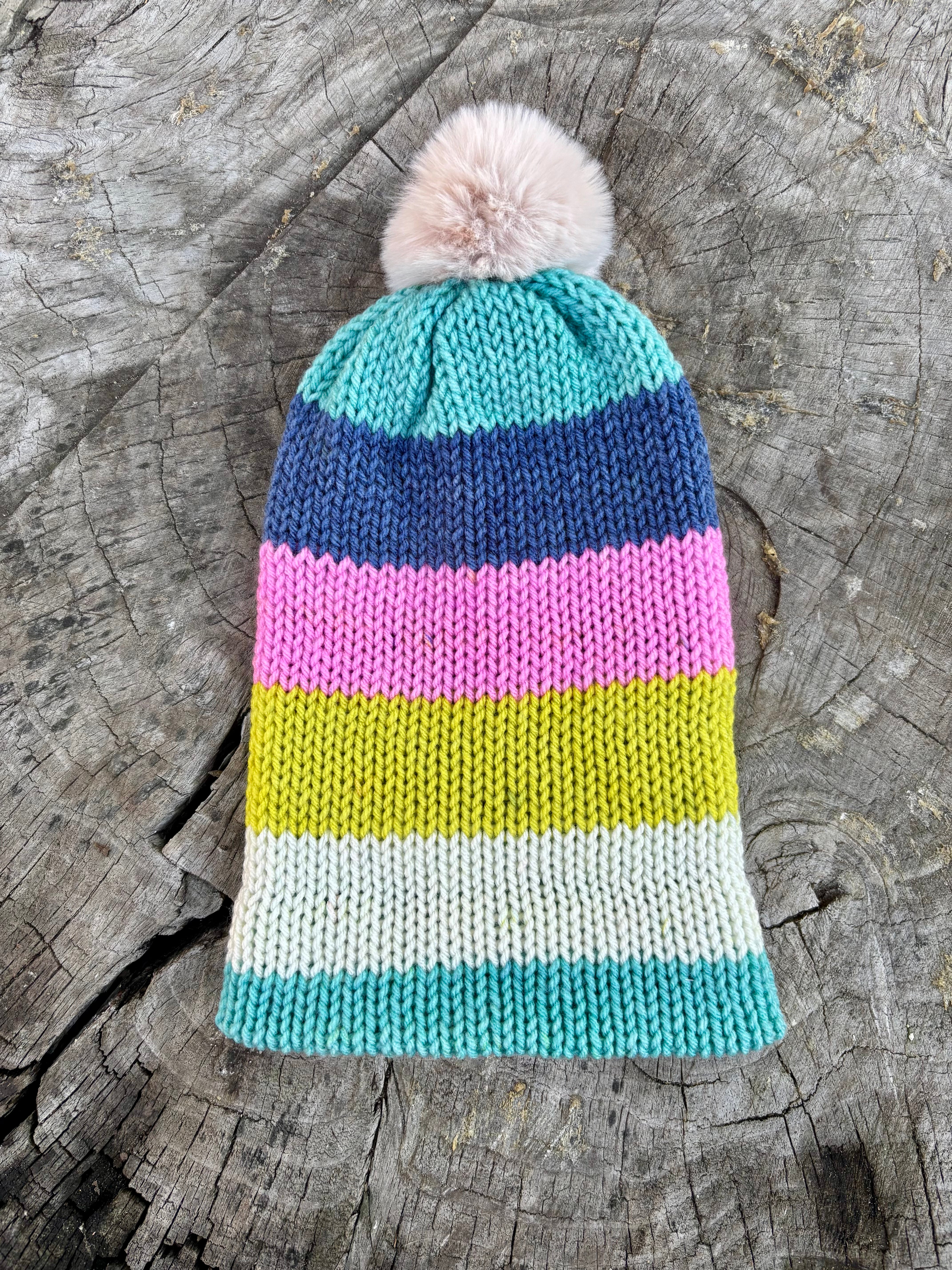Knitted Beanie Kids Winter Hat