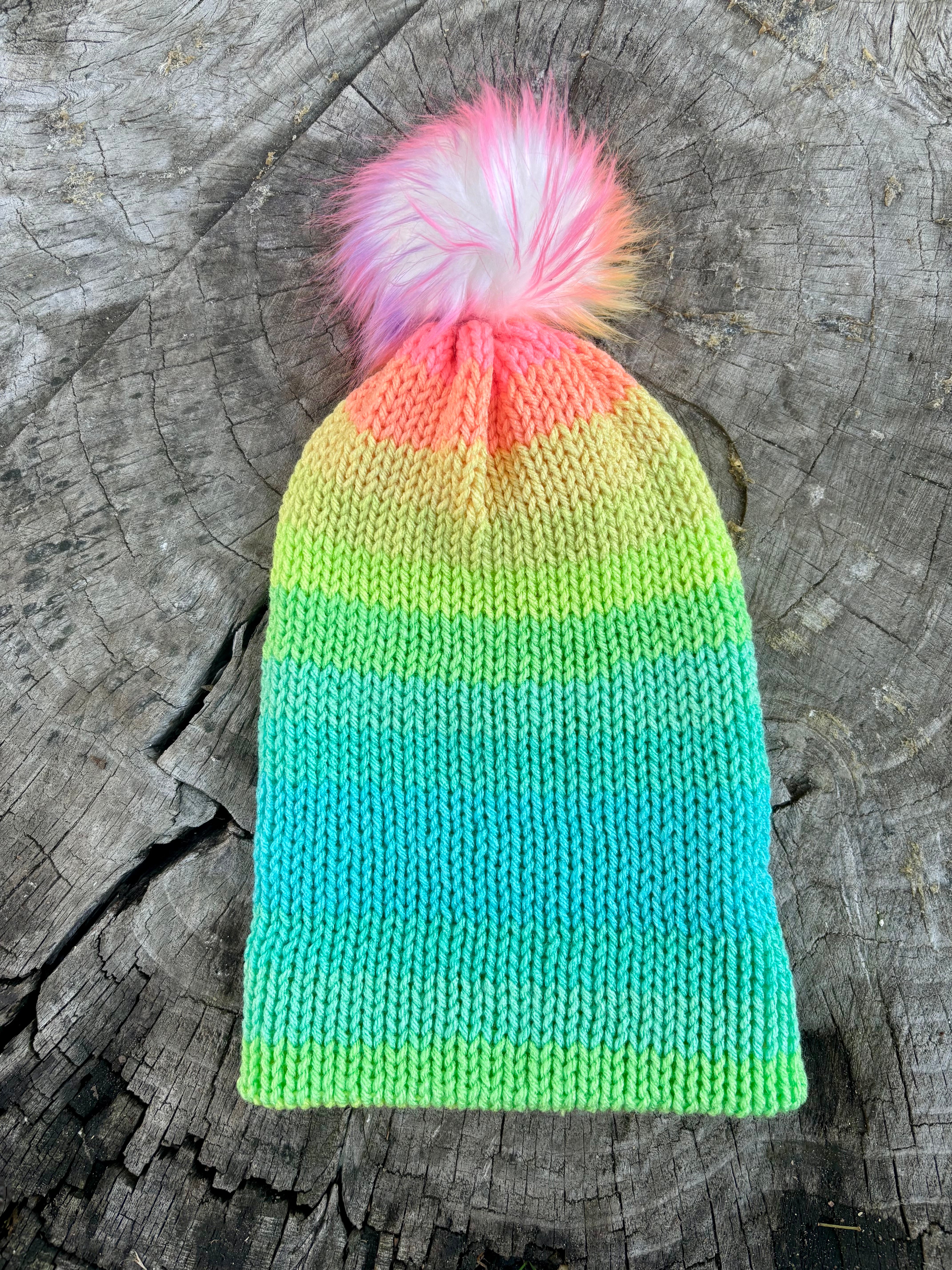 Knitted Beanie Kids Winter Hat