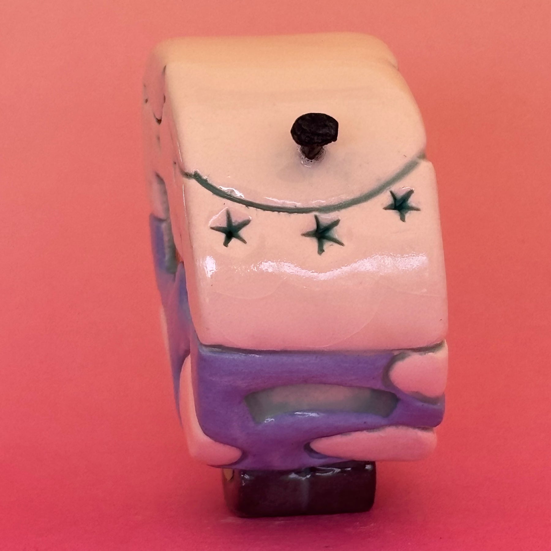 Small Retro Collectable Ceramic Caravan