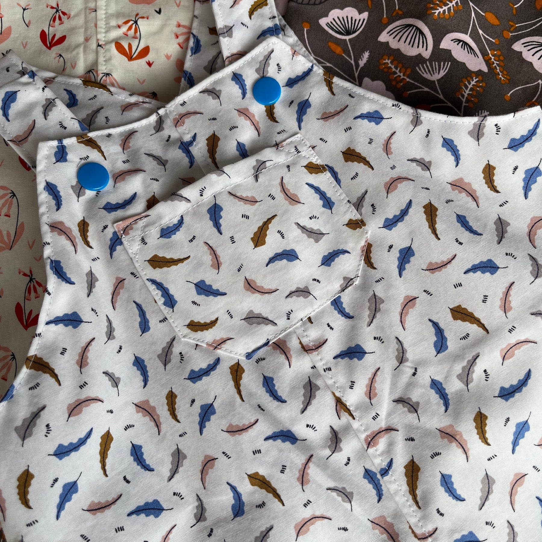 Choice of 3 baby overalls | size00 | organic fabric