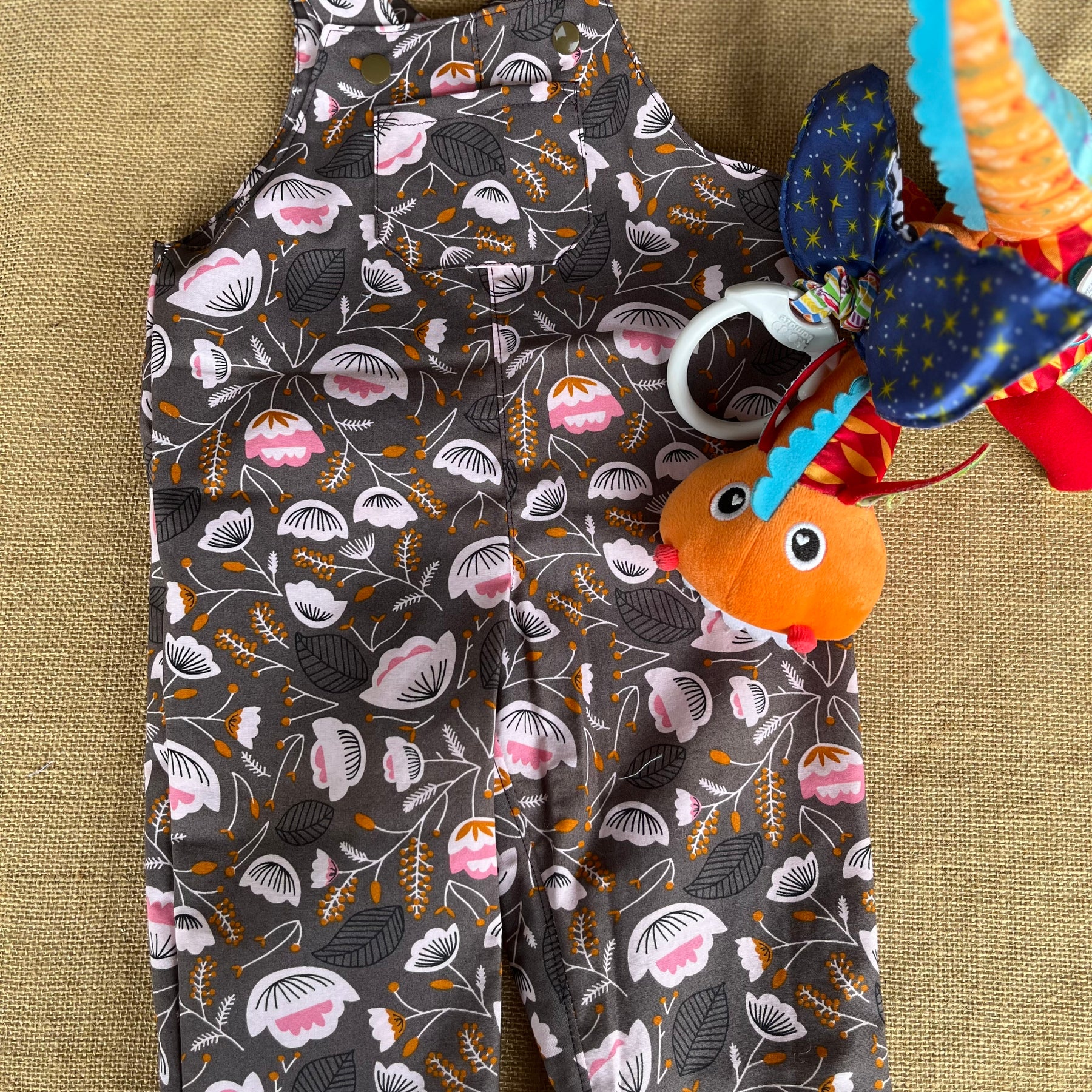 Choice of 3 baby overalls | size00 | organic fabric