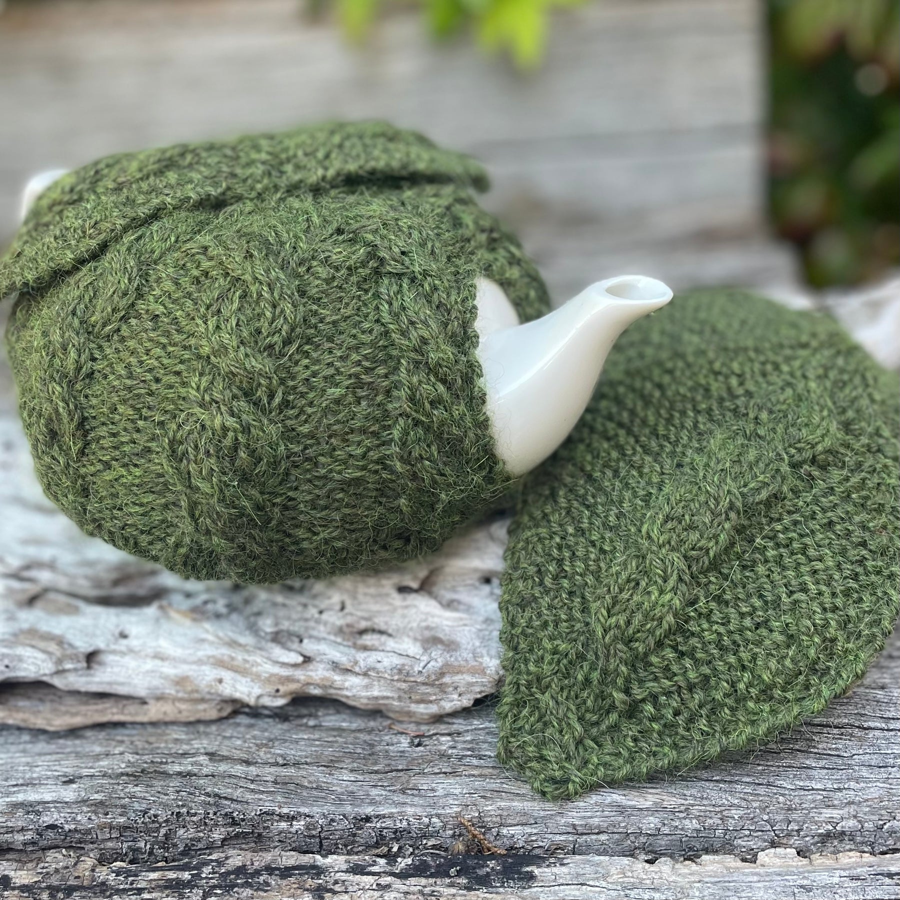 Green Tea Cosy & Coasters set