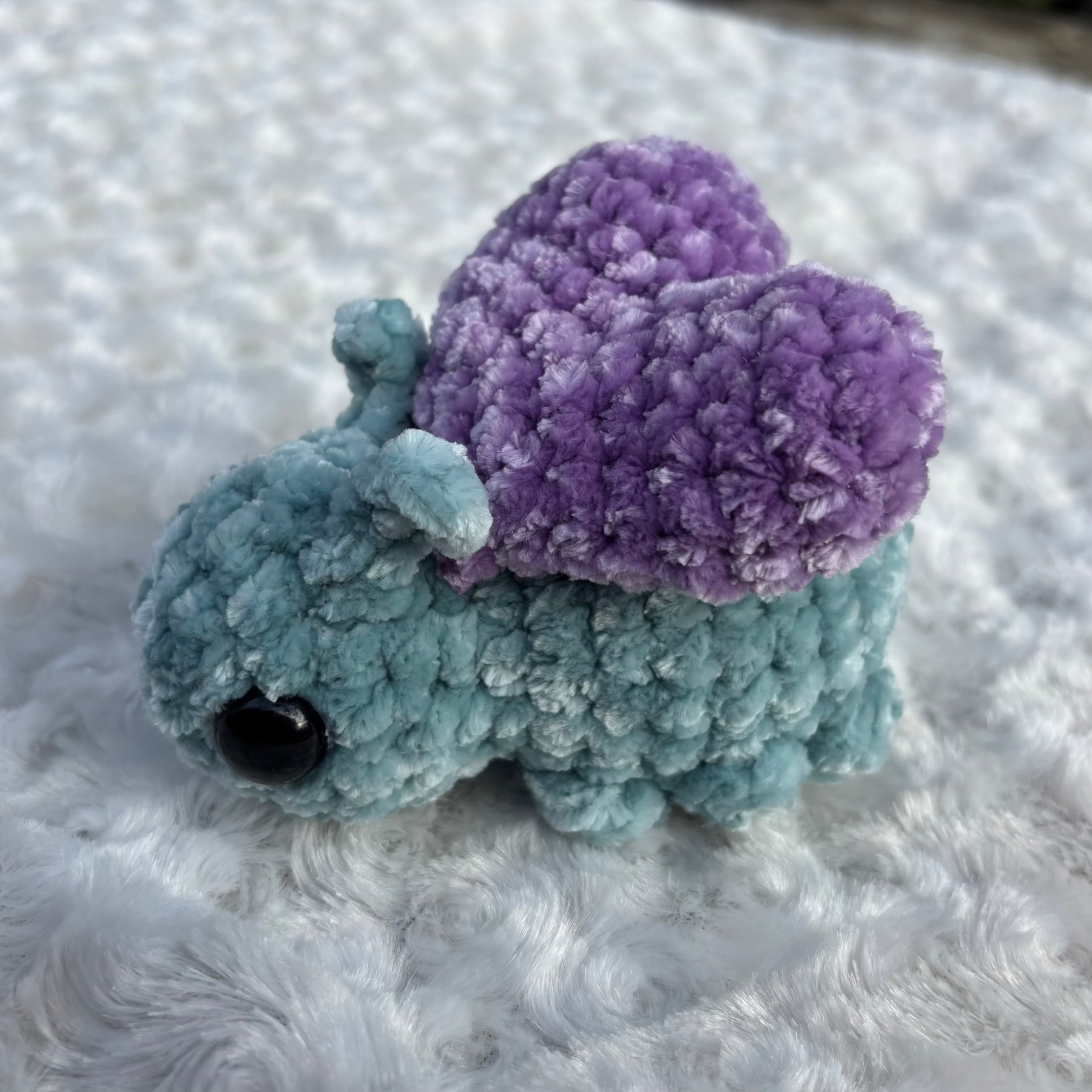 Love Bug Small Soft Plush Crochet Toy