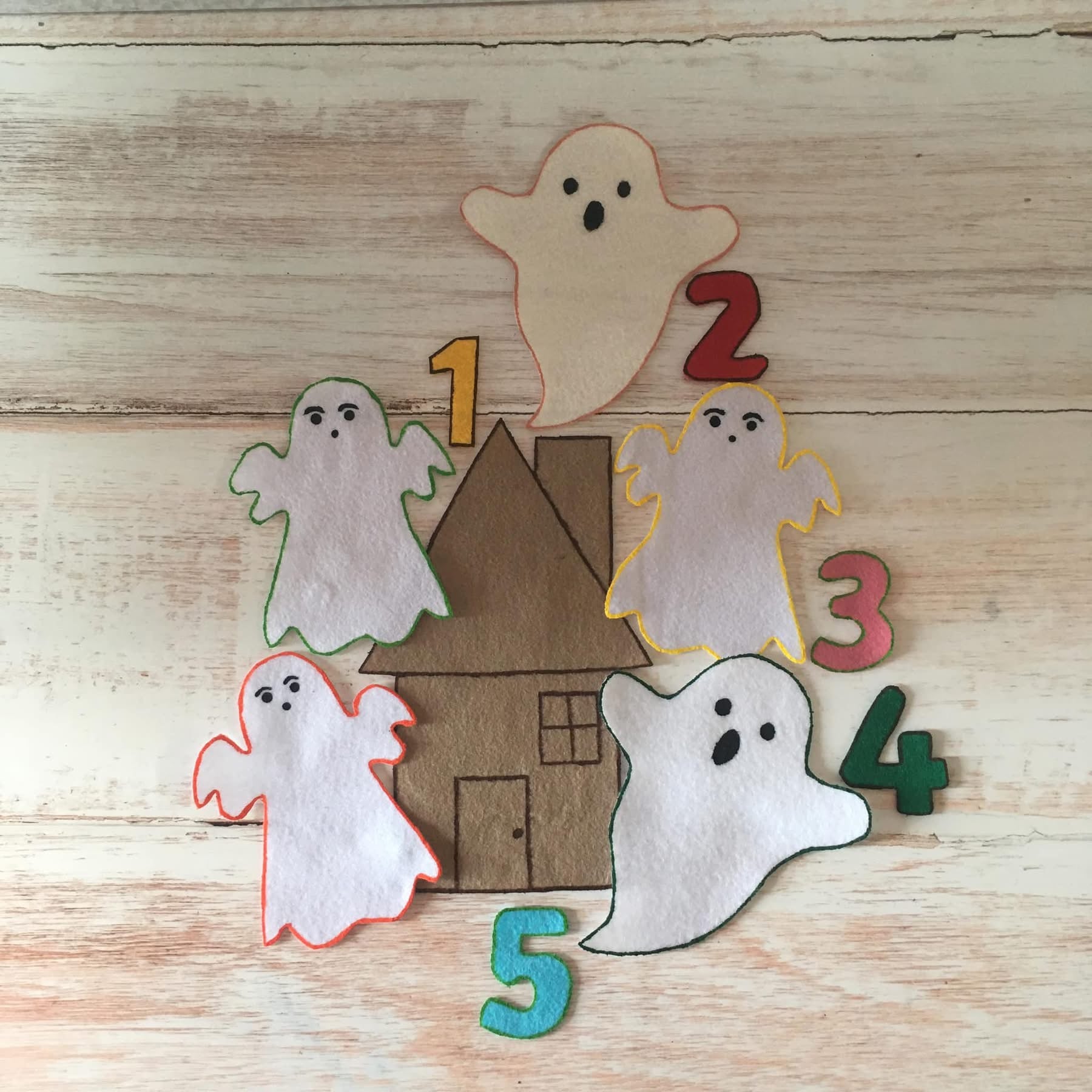 Counting Rhyme Felt Sets