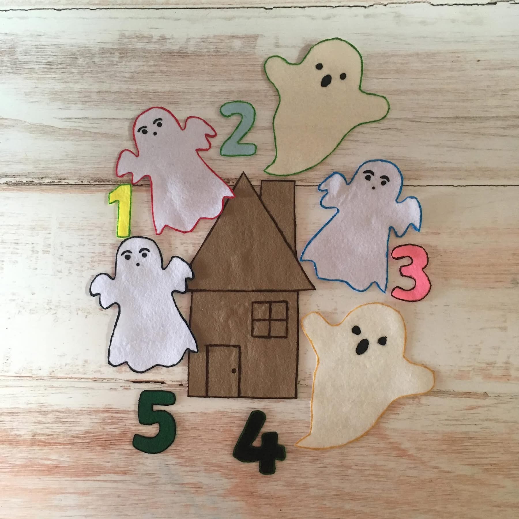 Counting Rhyme Felt Sets