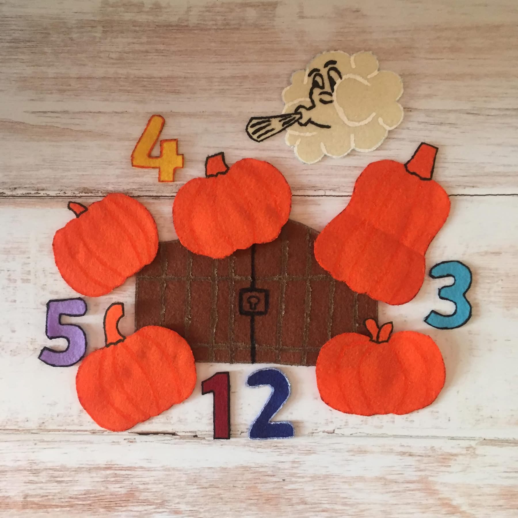 Counting Rhyme Felt Sets