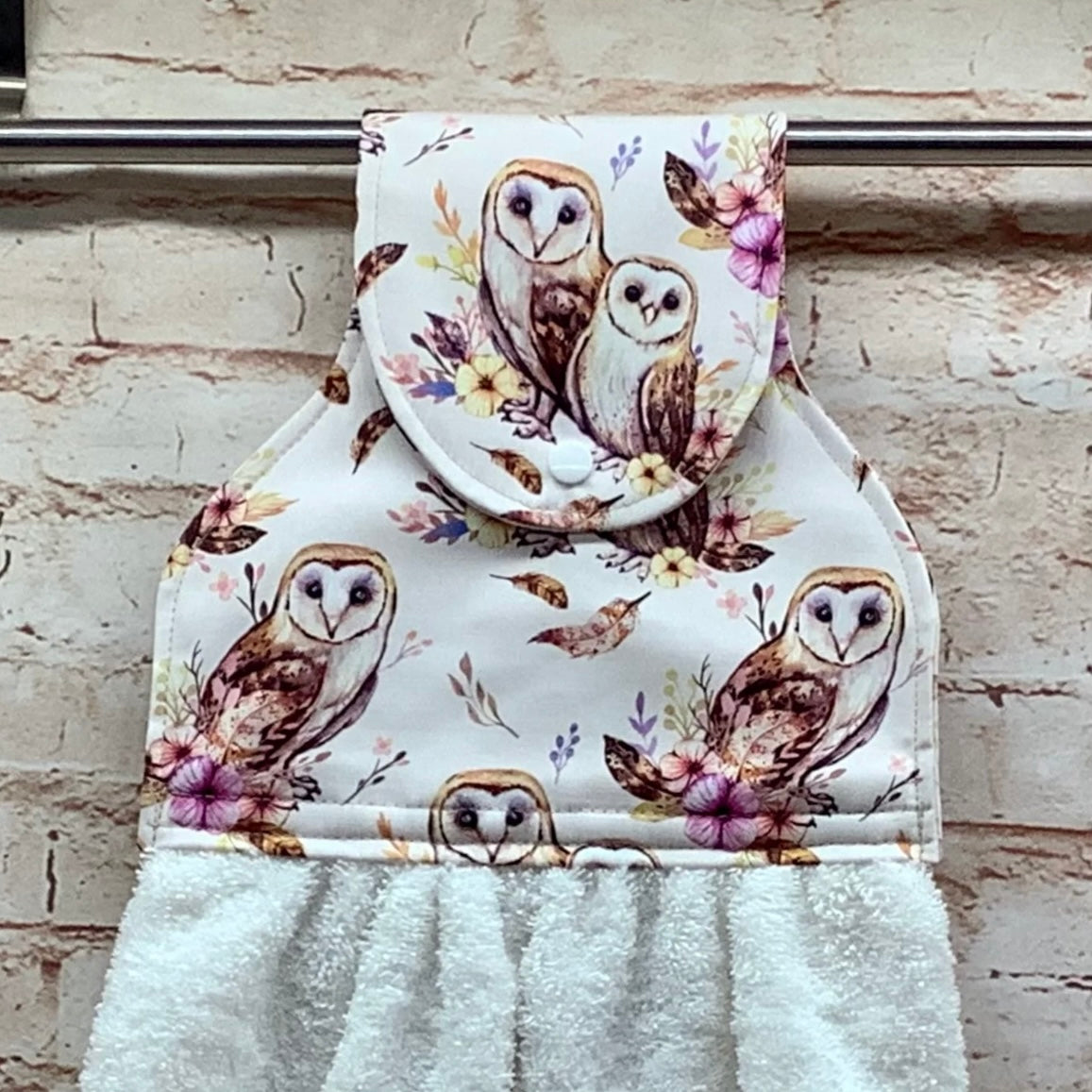 Owls hanging hand towel - 3 Designs