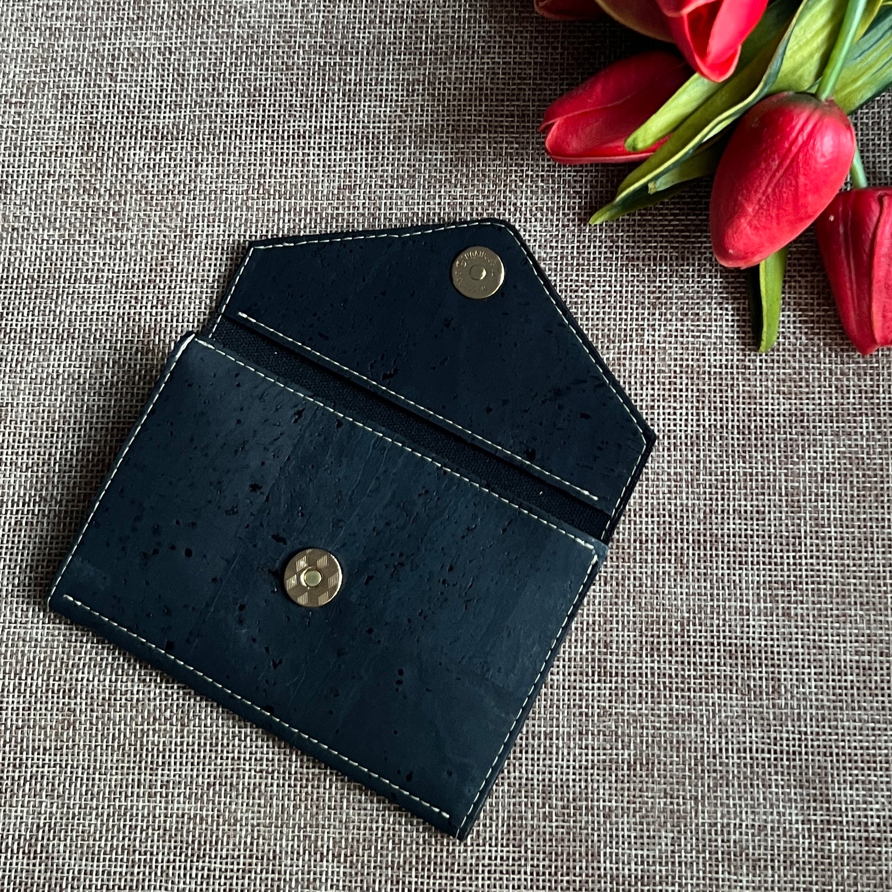 Mini Slimline Cork Wallet – Compact Wallet for Everyday Essentials