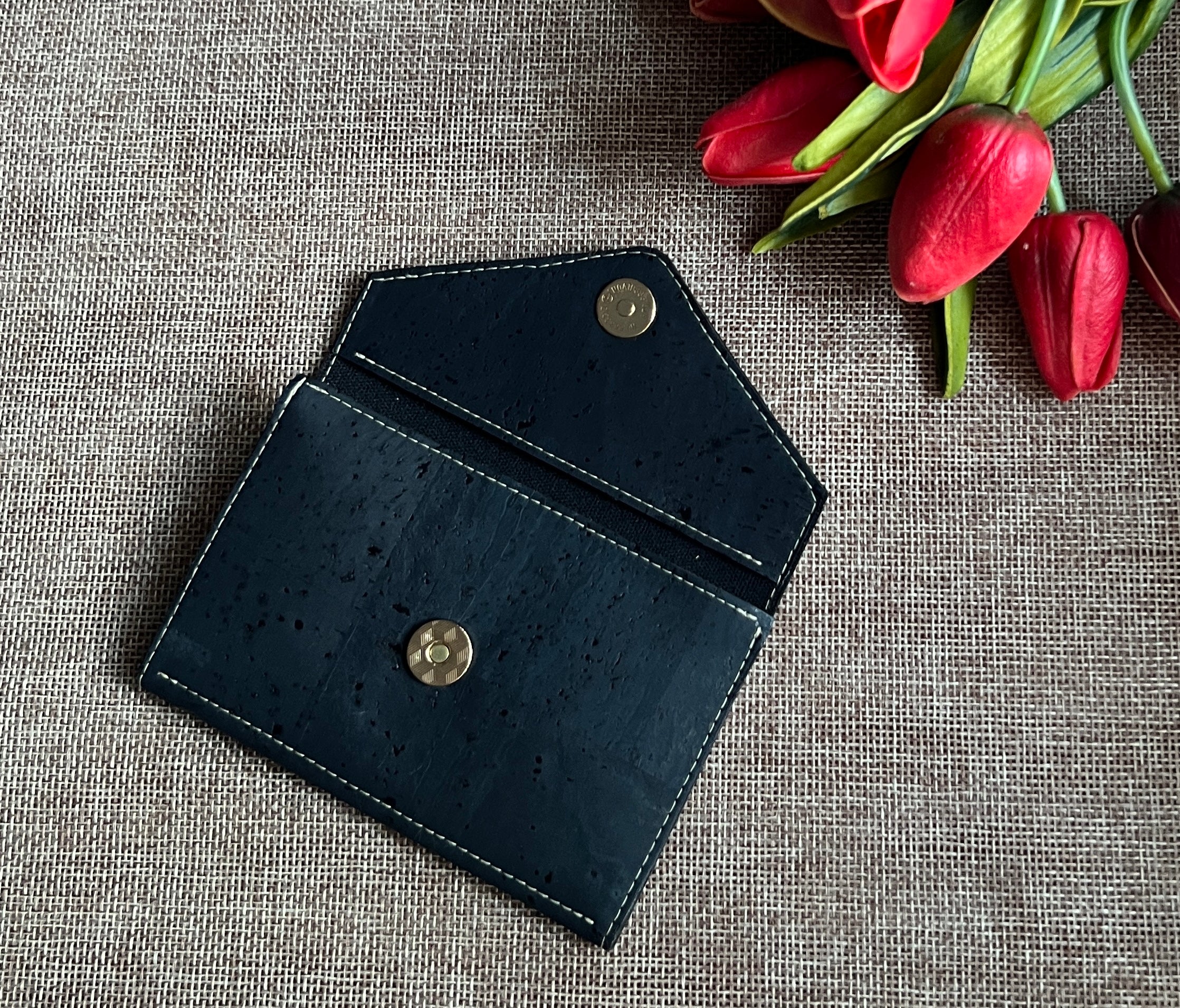 Mini Slimline Cork Wallet – Compact Wallet for Everyday Essentials