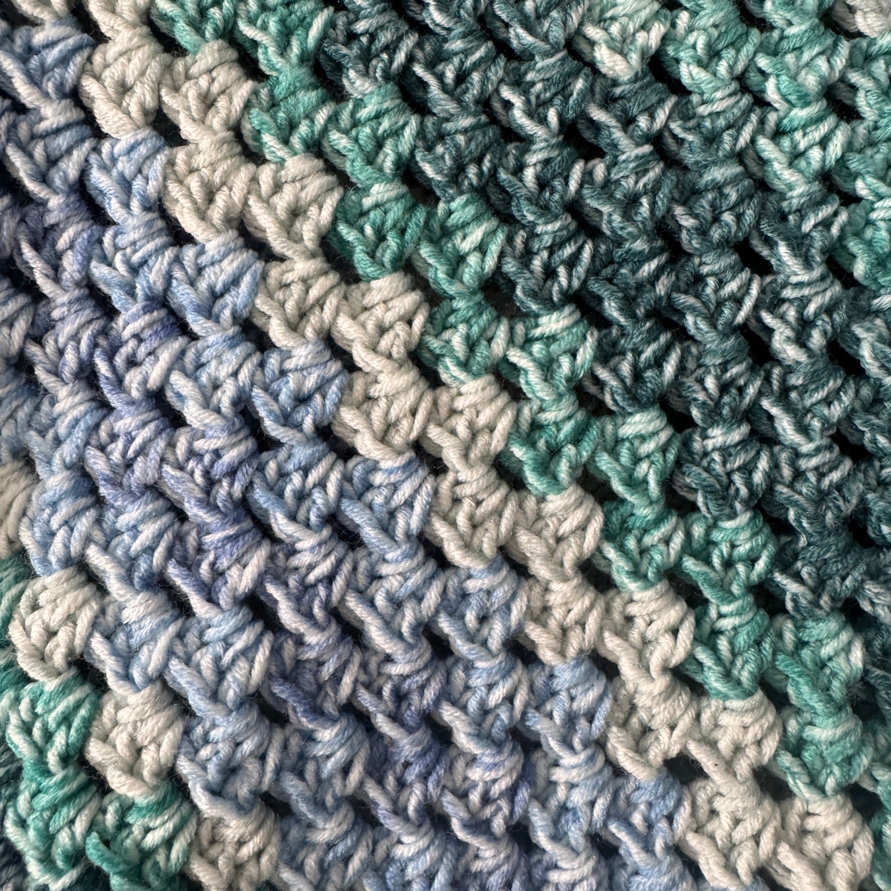 Crochet Childrens Ponchos | Various Varigated Colours & Sizes