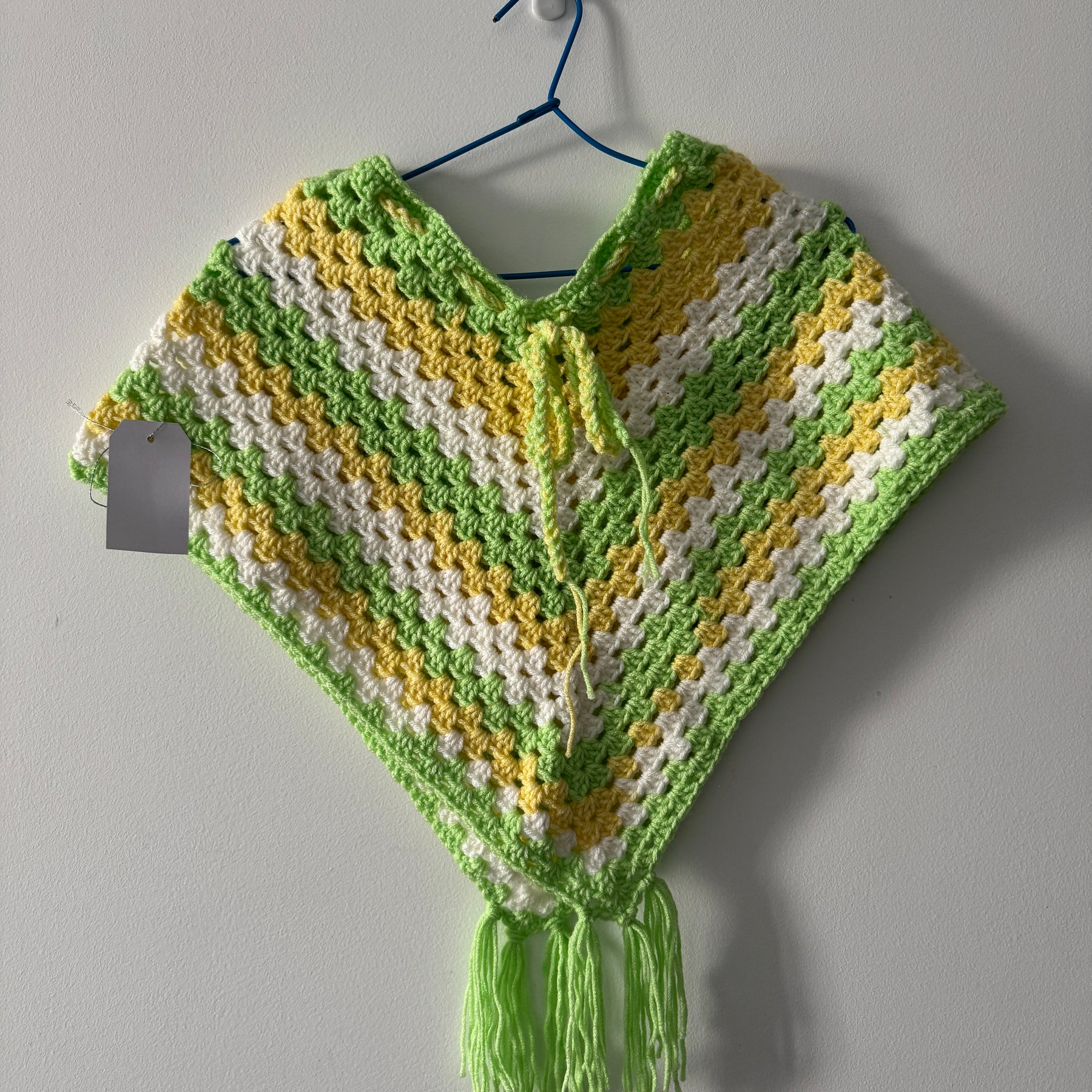 Crochet Childrens Ponchos | Various Varigated Colours & Sizes