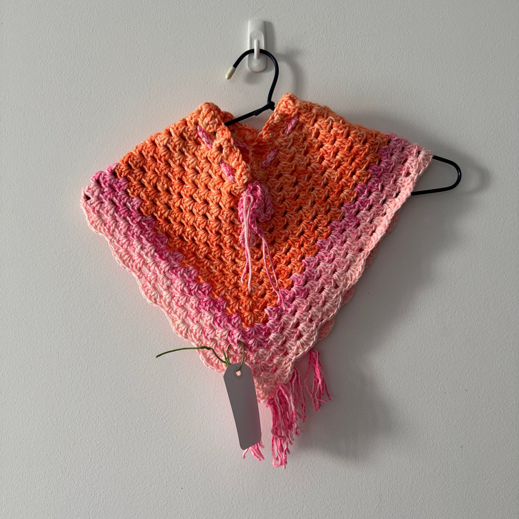 Crochet Childrens Ponchos | Various Varigated Colours & Sizes