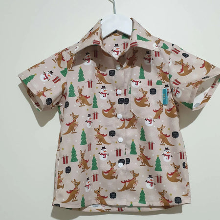 Kangaroo Christmas - Children's Shirt (Size 4)