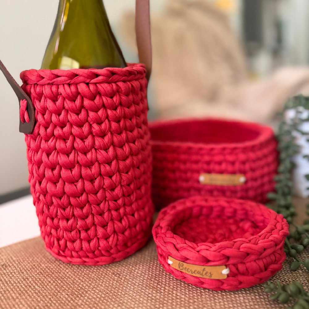 Raspberry-red-handmade-basket-set