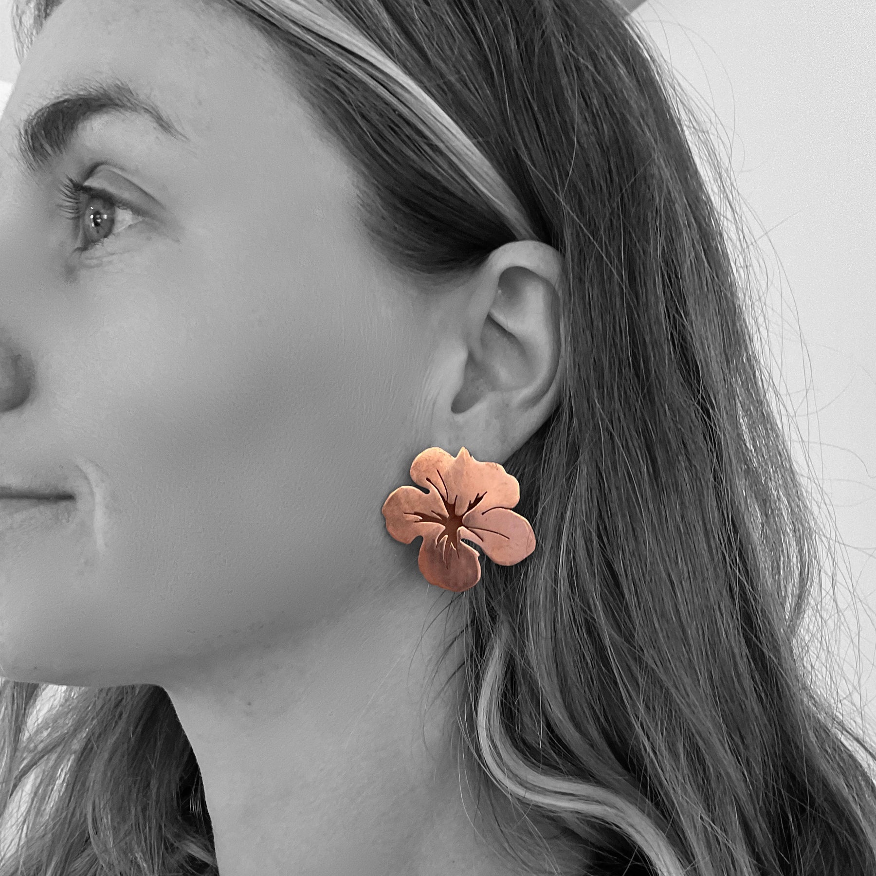Ibiscus Earrings