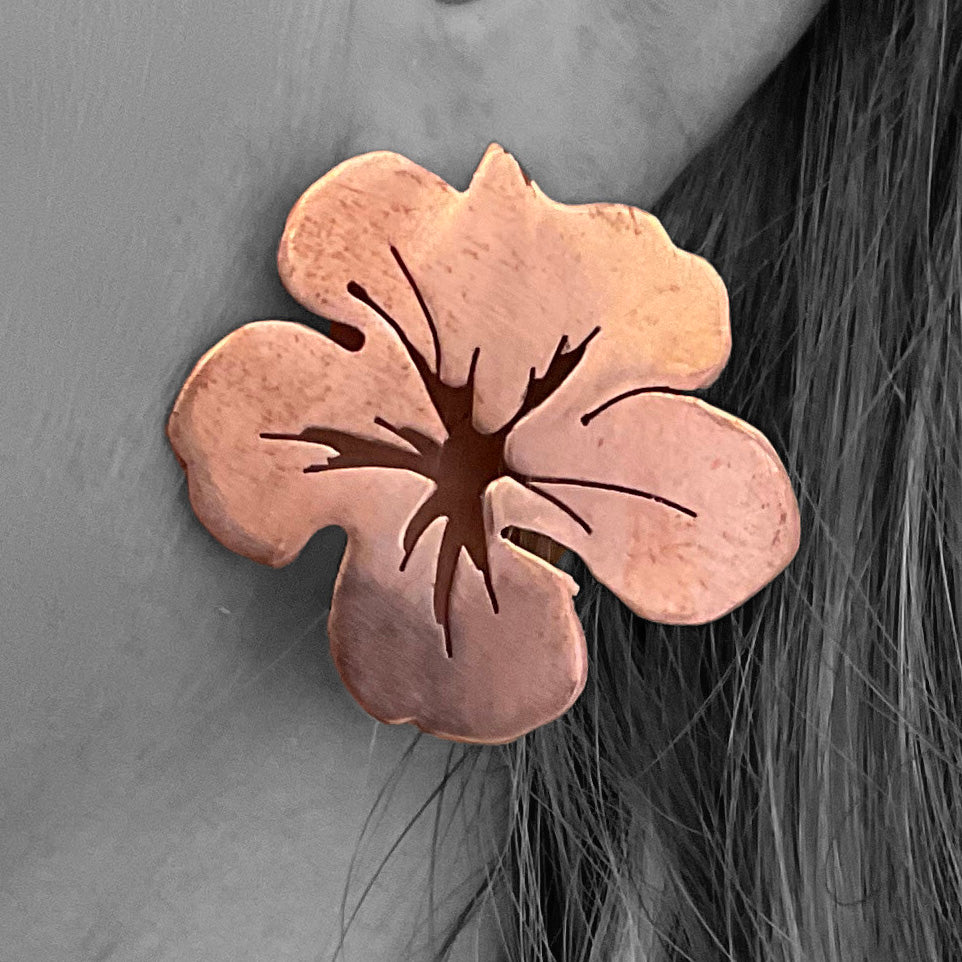 Ibiscus Earrings