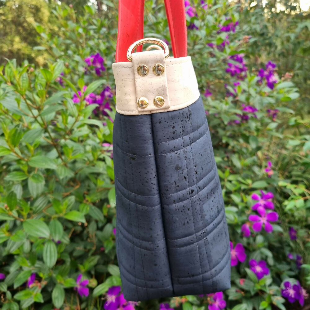 Red, White and Blue Cork Tote