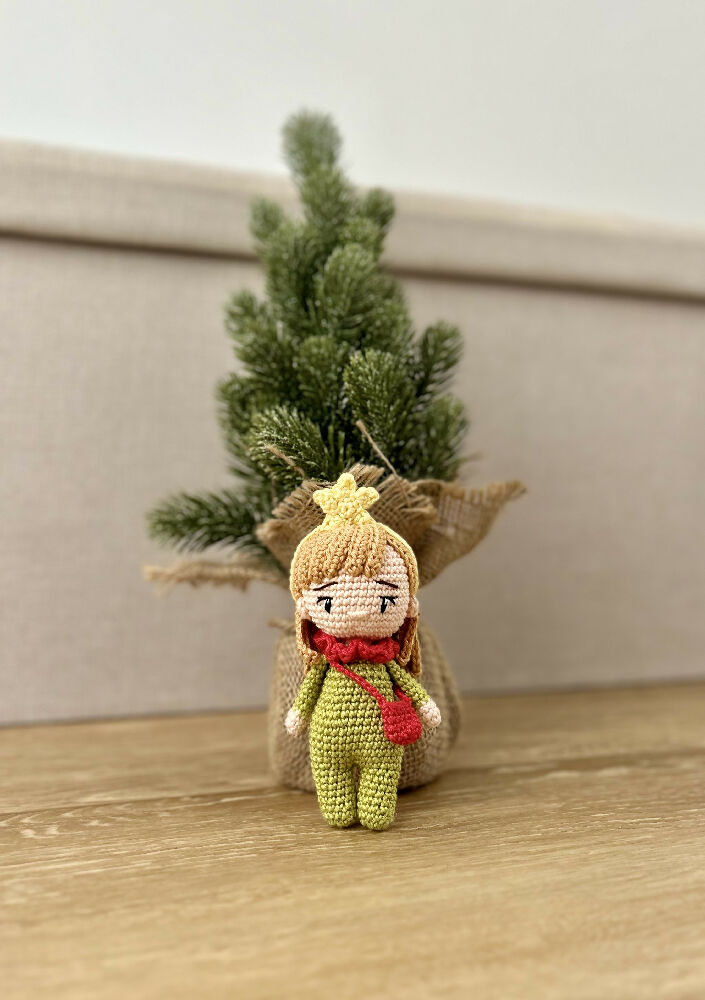 Stella Noel | Festive | Crochet Doll | Christmas