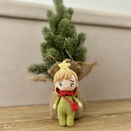 Stella Noel | Festive | Crochet Doll | Christmas