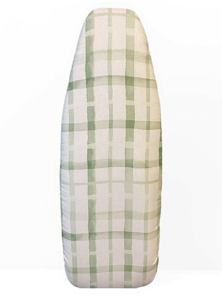 Olive Checl Padded ironing board cover