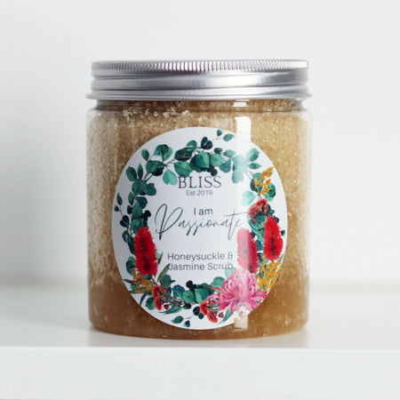 Honeysuckle & Jasmine Sugar Scrub - I am Passionate