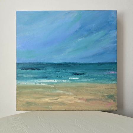 'My Serenity View' Original Artwork 35.5 x 35.5 x 3.5cm, Acrylic