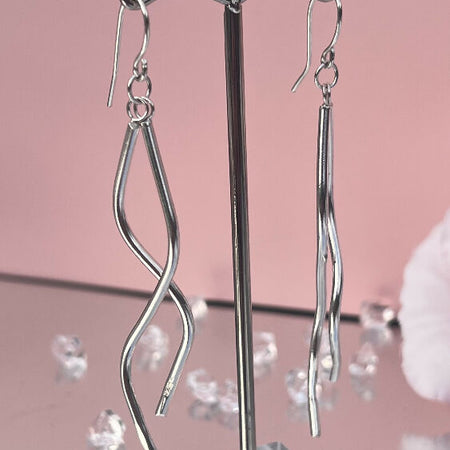 'The Lovers' Sterling Silver Earrings.