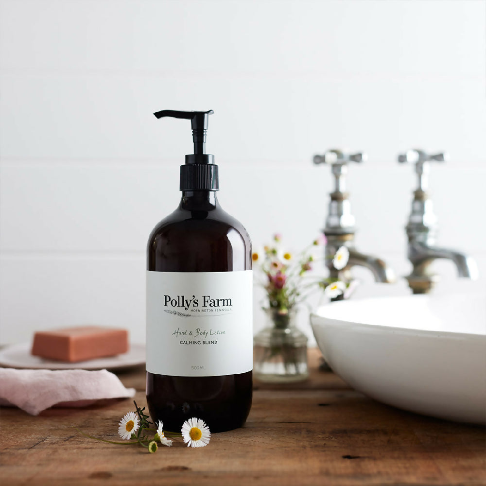 Pollys Farm Hand and Body Lotion_Calming Blend_LHBL-CLM-500_2