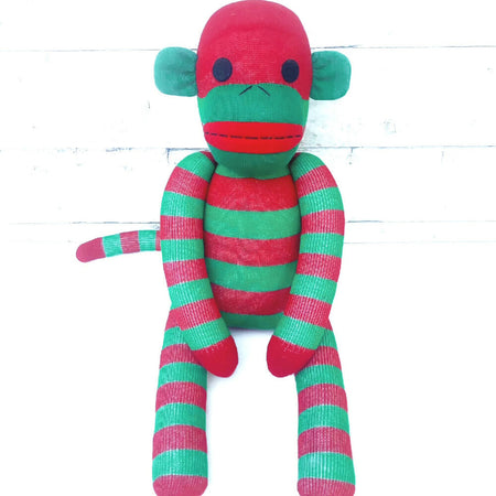 Buddy the Sock Monkey - READY TO SHIP soft toy