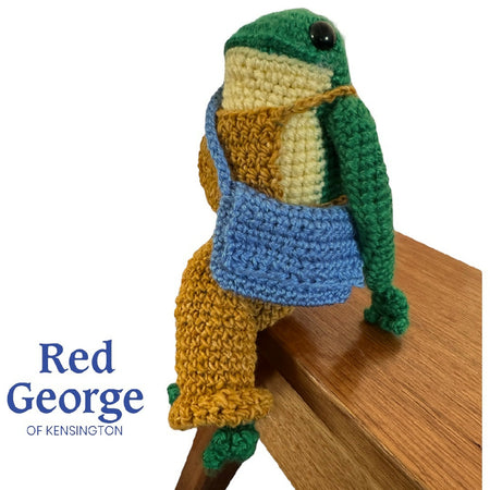 Frog - crochet toy